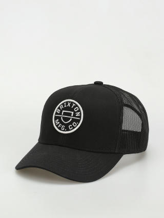 Șapcă Brixton Crest X Mp Mesh Cap (black/black)