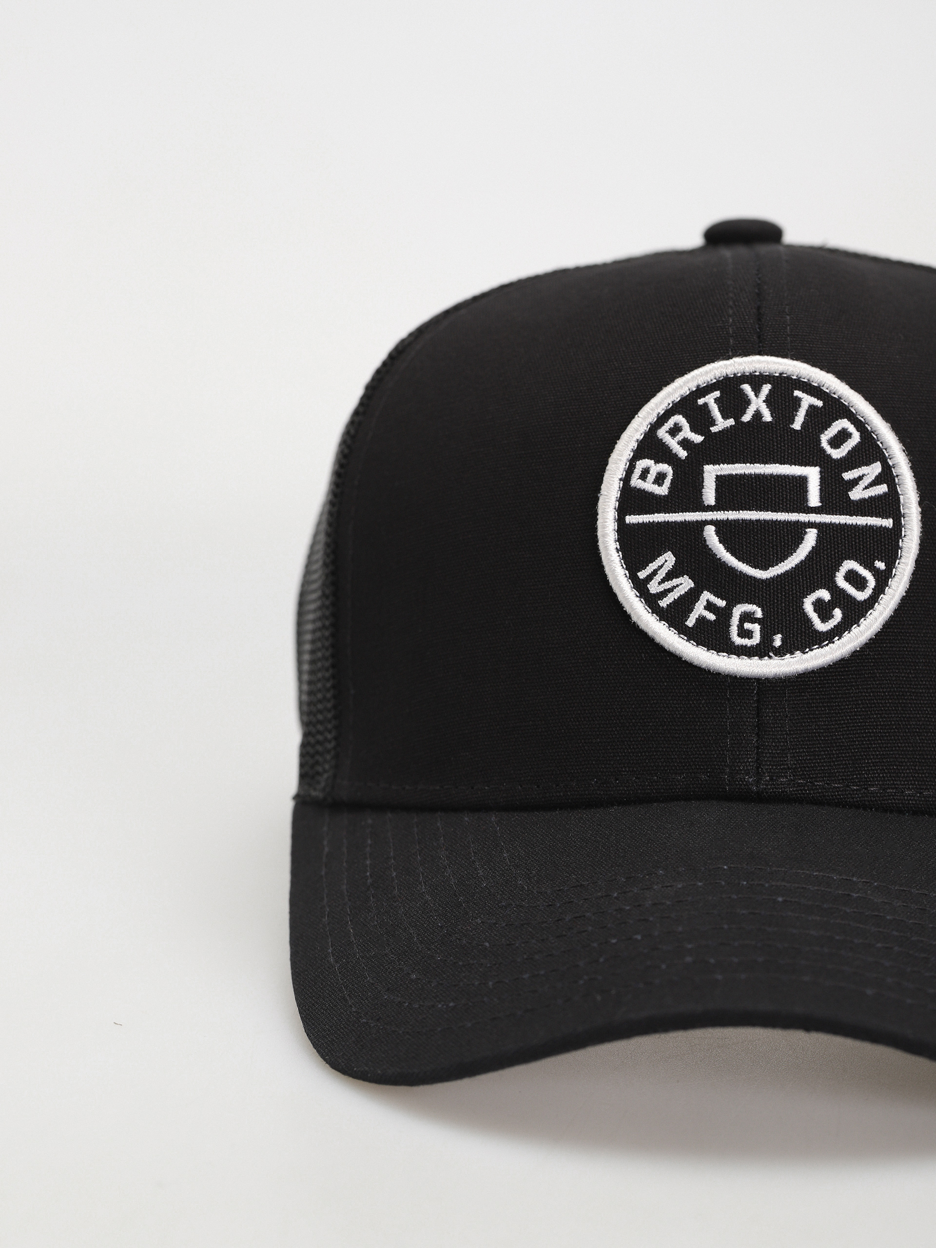Șapcă Brixton Crest X Mp Mesh Cap (black/black)