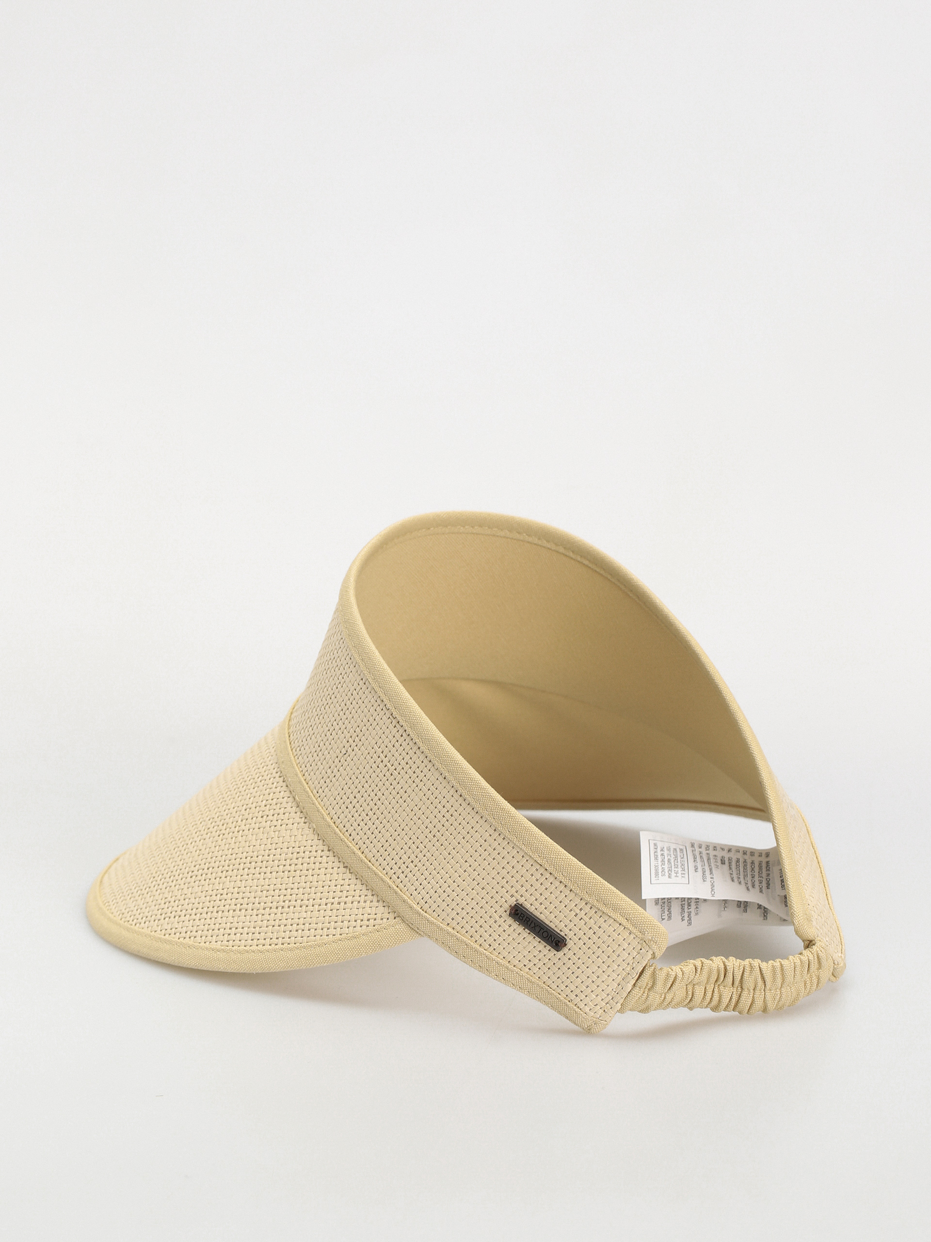Pălărie Brixton Daszek Newport Straw Visor Wmn (natural/natural)