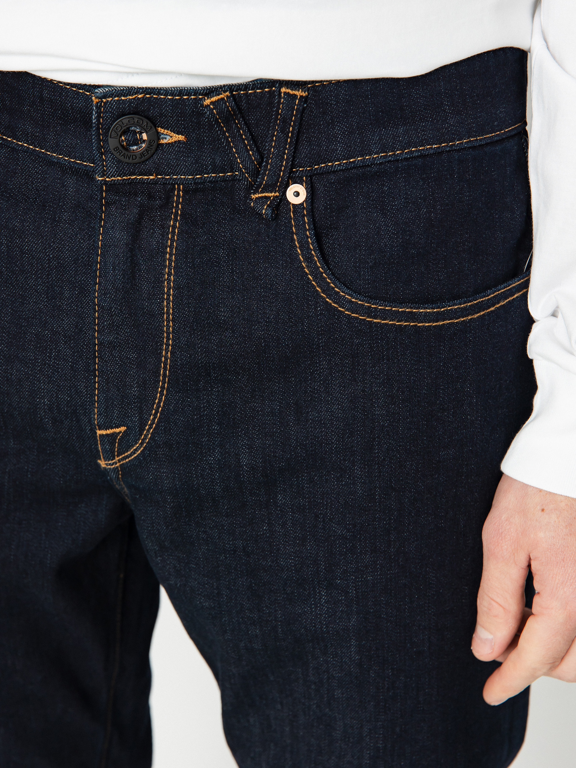 Pantaloni Volcom Solver Denim (rinse)