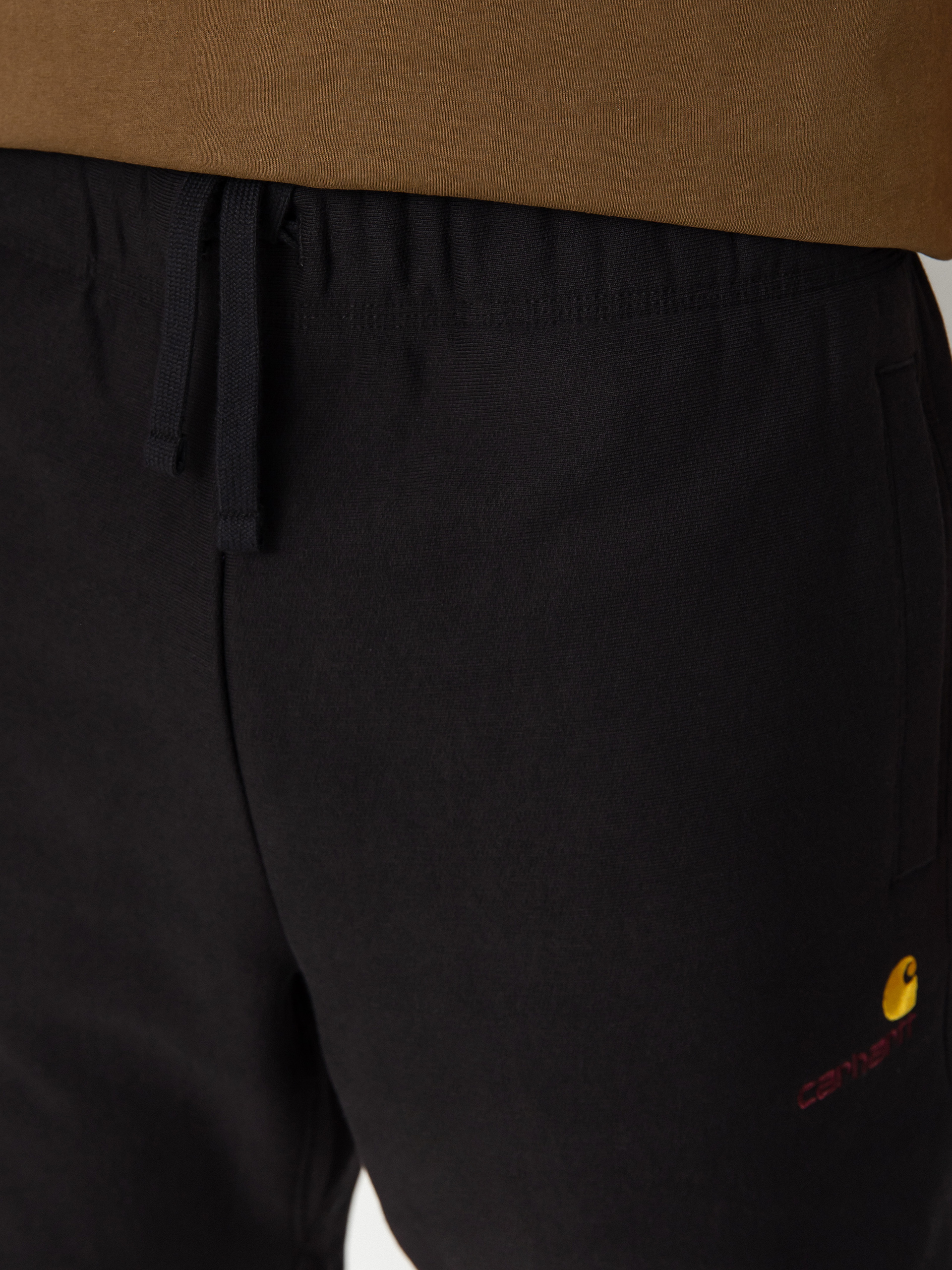 Șort Carhartt WIP American Script (black)