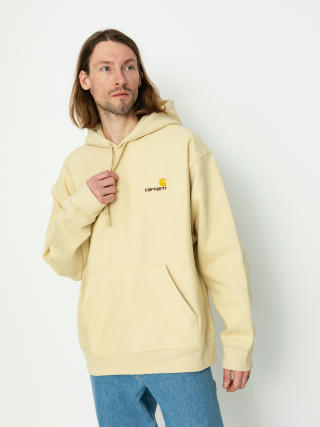 Hanorac cu glugă Carhartt WIP American Script HD (rattan)