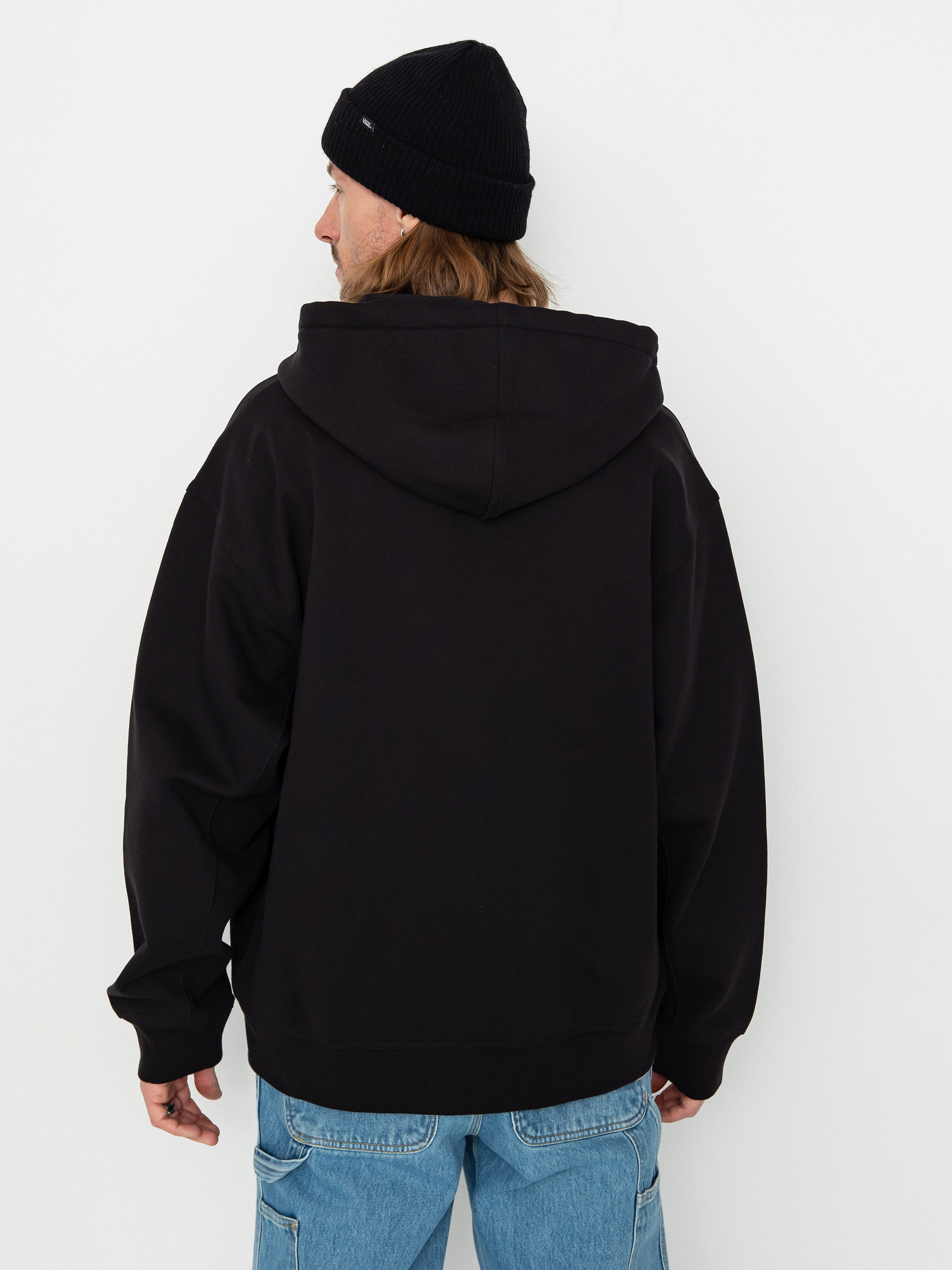 Hanorac cu glugă Carhartt WIP American Script ZHD (black)