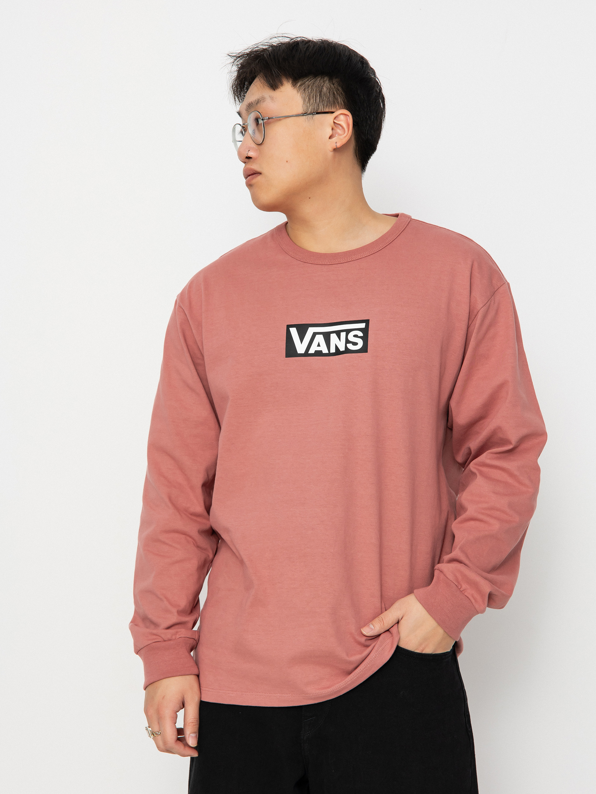 Longsleeve Vans Off The Wall II Drop V (withered rose)