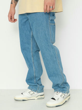 Pantaloni Carhartt WIP Single Knee (blue)