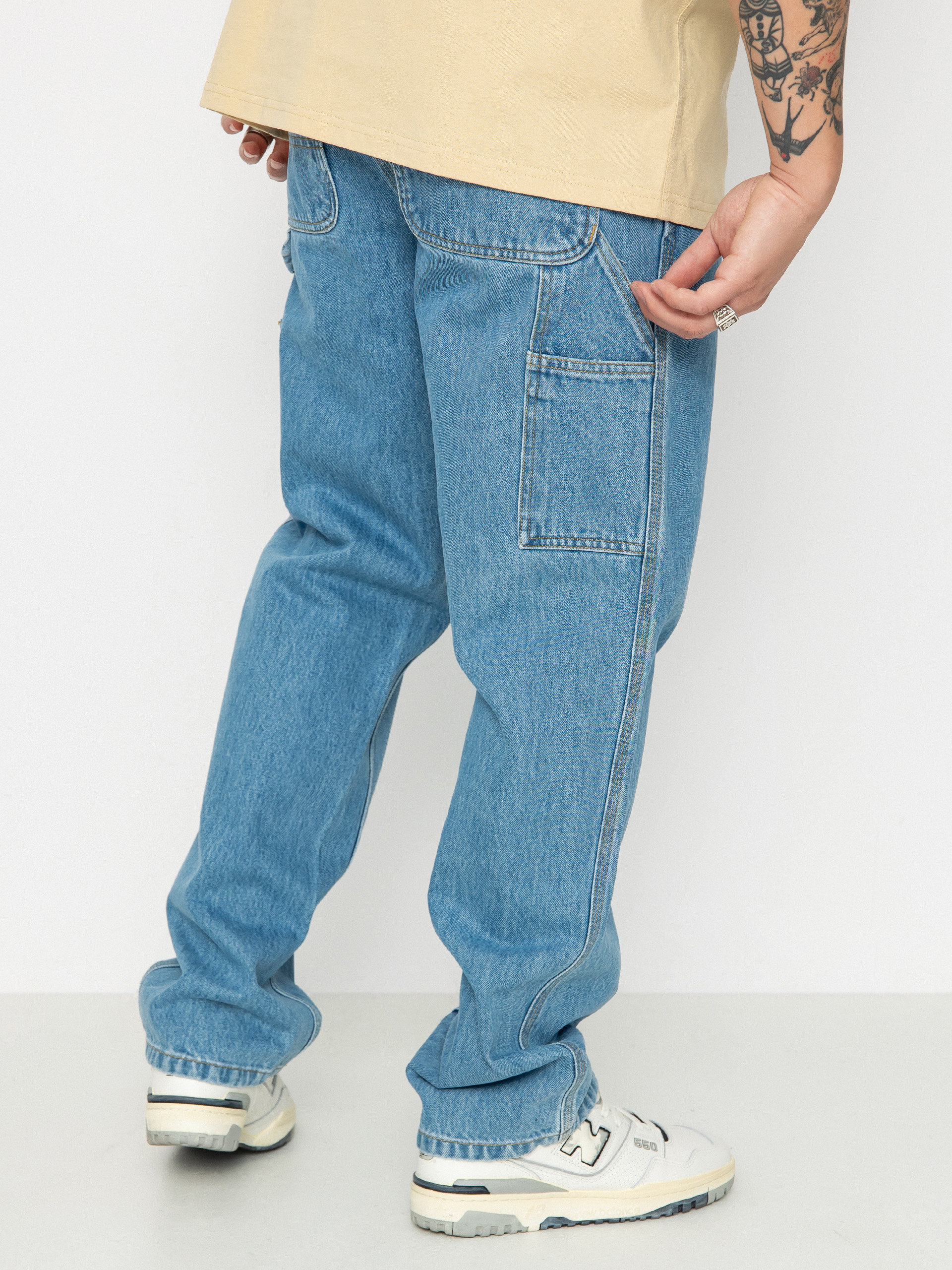 Pantaloni Carhartt WIP Single Knee (blue)