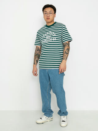 Tricou Carhartt WIP Scotty Athletic (scotty stripe/chervil/sonic silver)