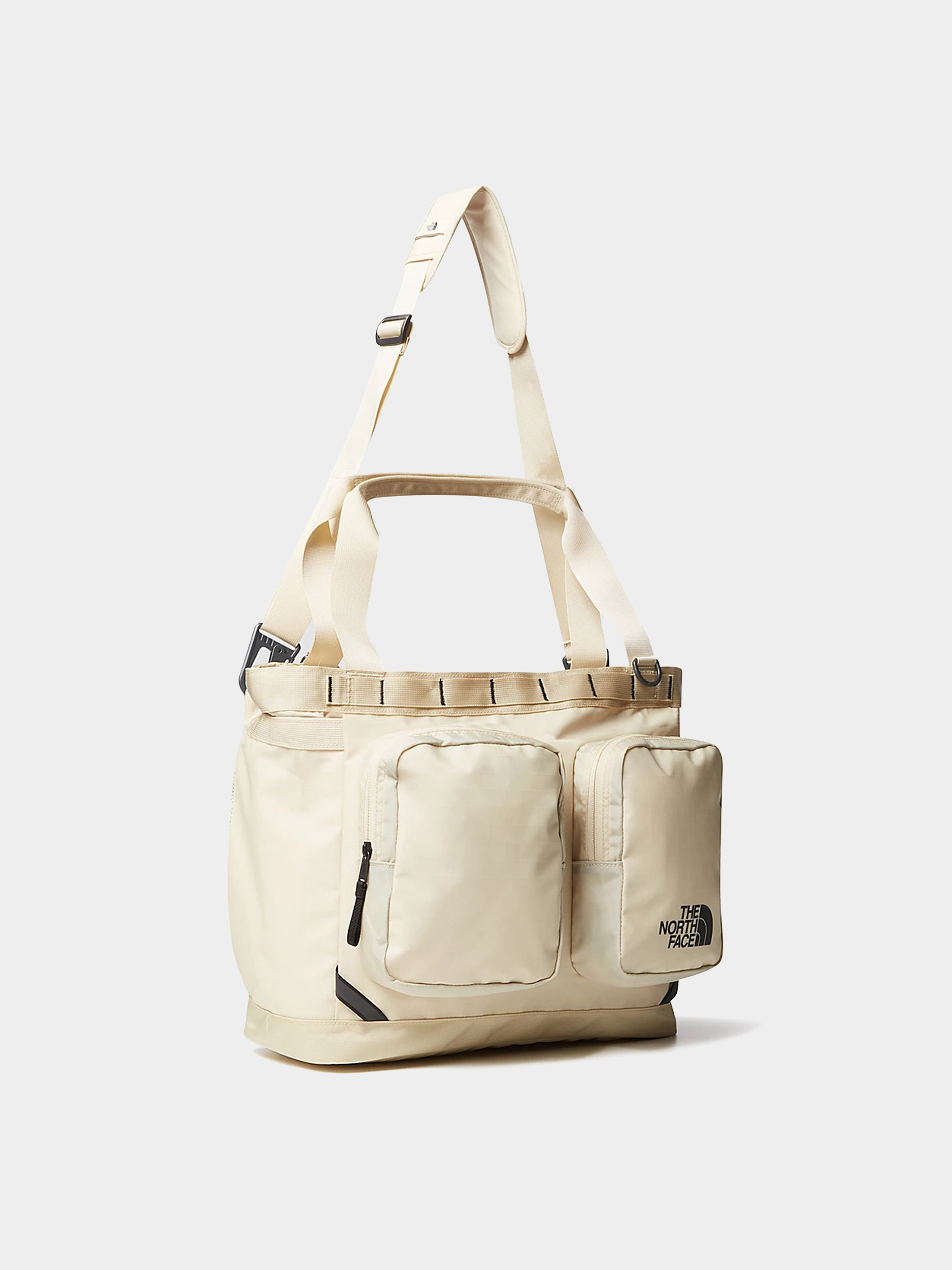 Poșetă The North Face Base Camp Voyager Tote (gravel/tnf black)