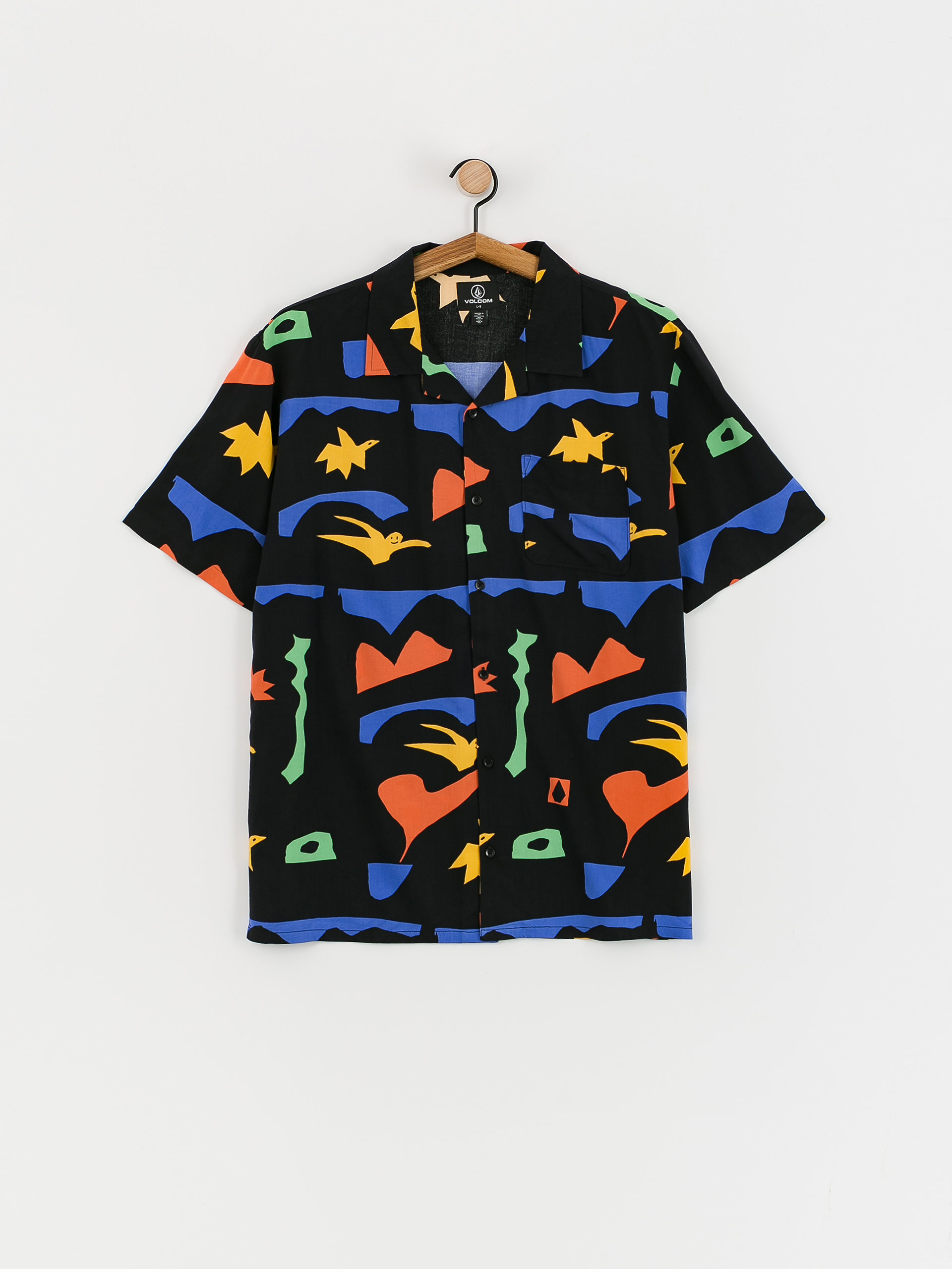 Cămașă Volcom Fa Arthur Longo (black)