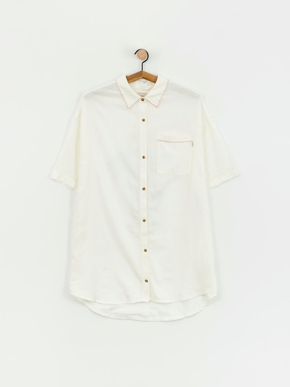 Cămașă Brixton Condesa Linen Shirtdress Wmn (off white)