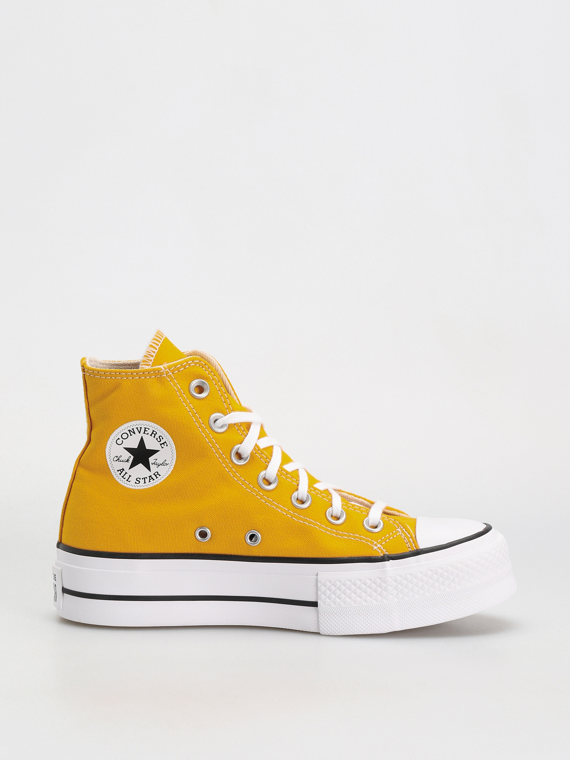 Teniși Converse Chuck Taylor All Star Lift Hi Wmn (dark yellow)