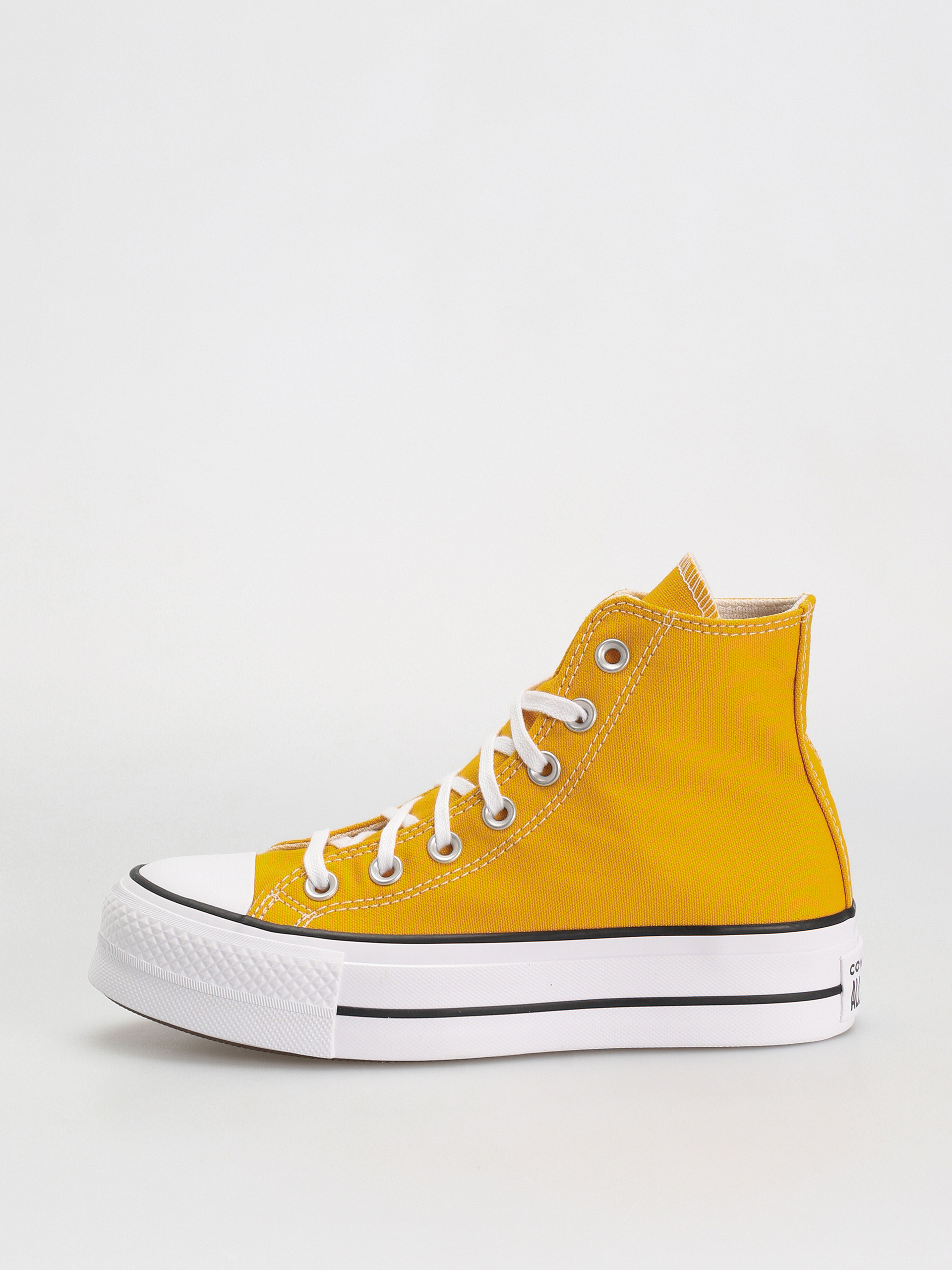 Teniși Converse Chuck Taylor All Star Lift Hi Wmn (dark yellow)