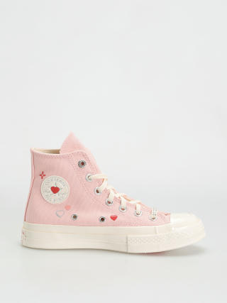 Teniși Converse Chuck 70 Hi Wmn (pink/parchment)