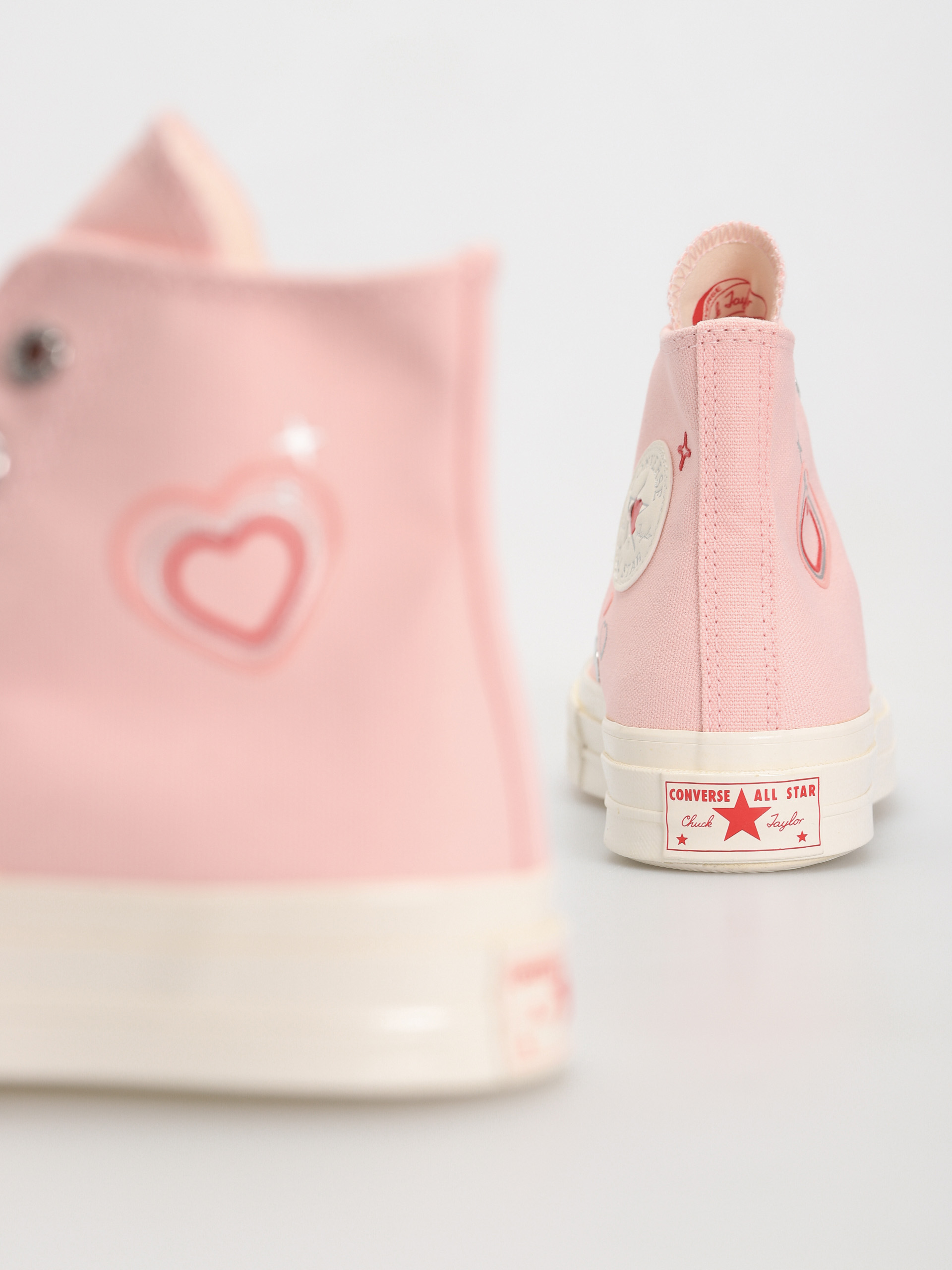 Teniși Converse Chuck 70 Hi Wmn (pink/parchment)