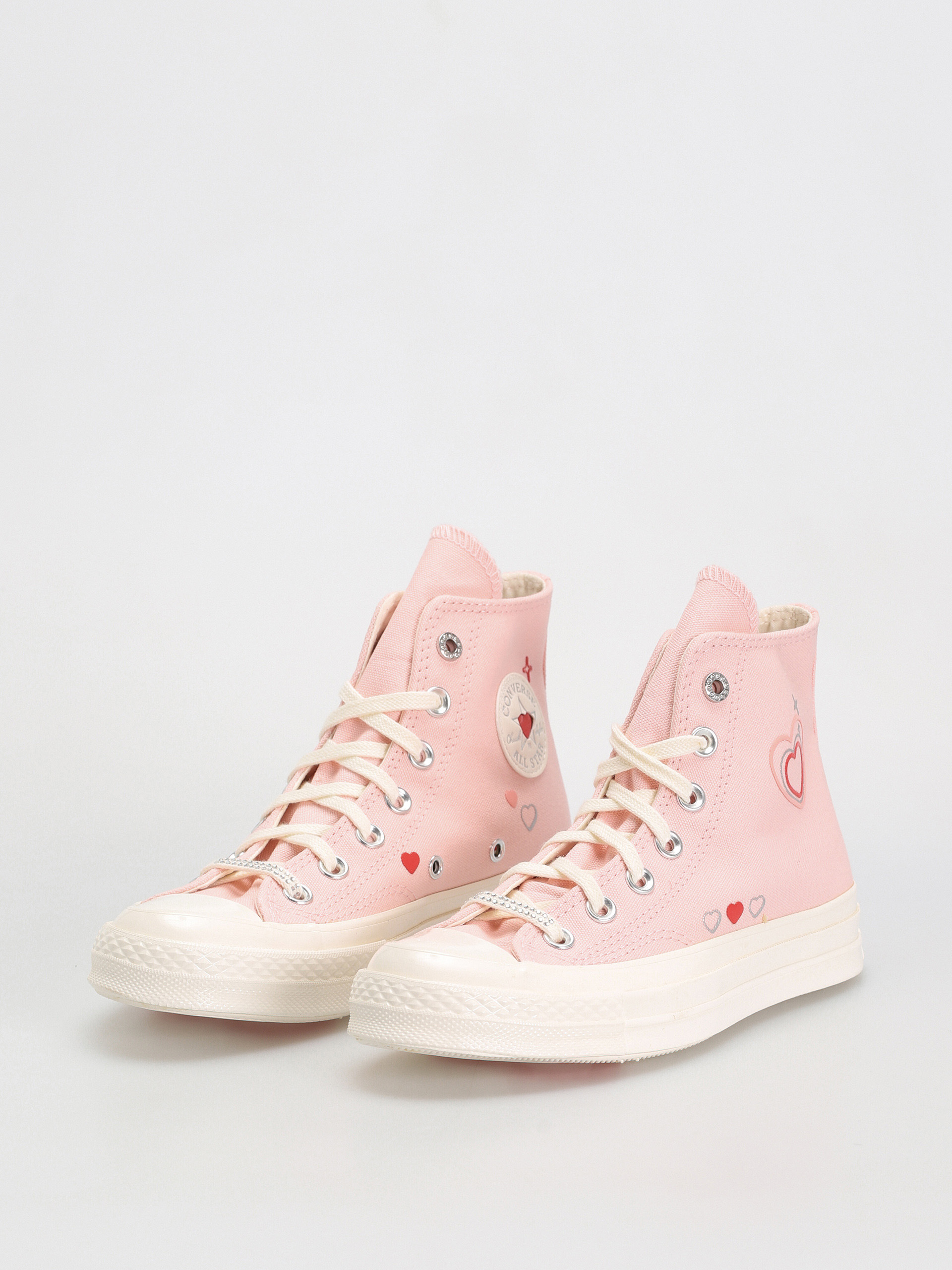 Teniși Converse Chuck 70 Hi Wmn (pink/parchment)