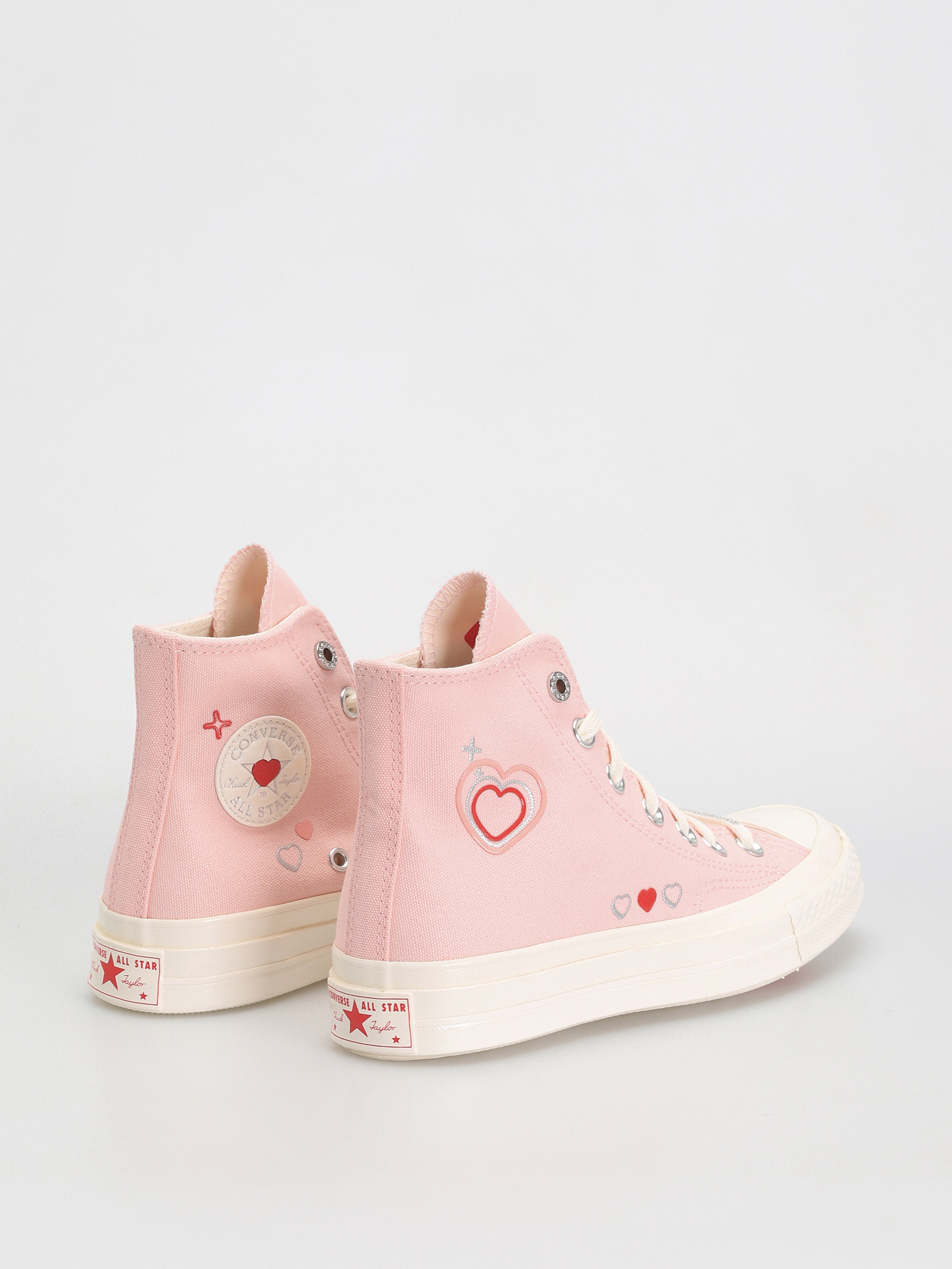 Teniși Converse Chuck 70 Hi Wmn (pink/parchment)