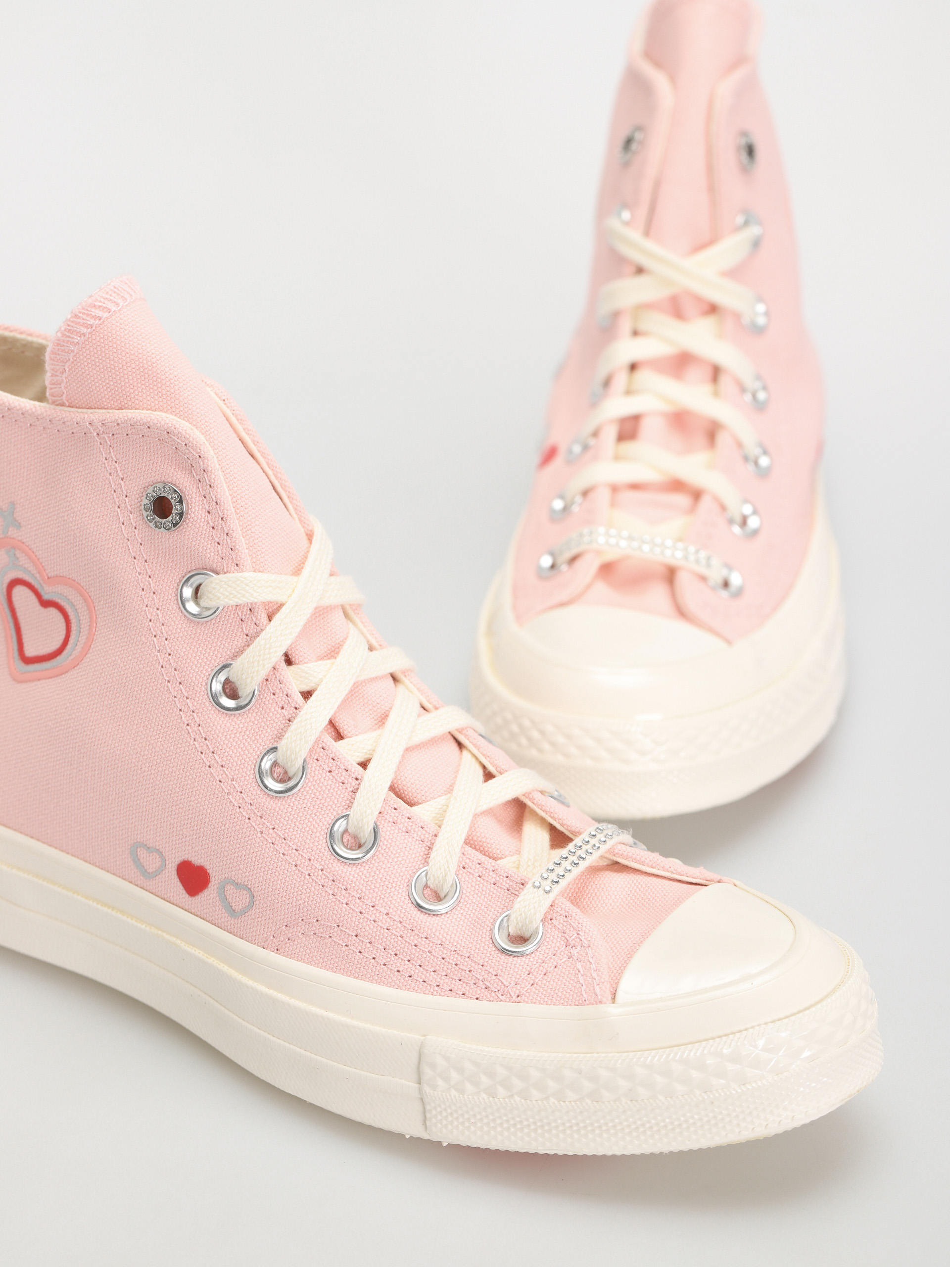 Teniși Converse Chuck 70 Hi Wmn (pink/parchment)