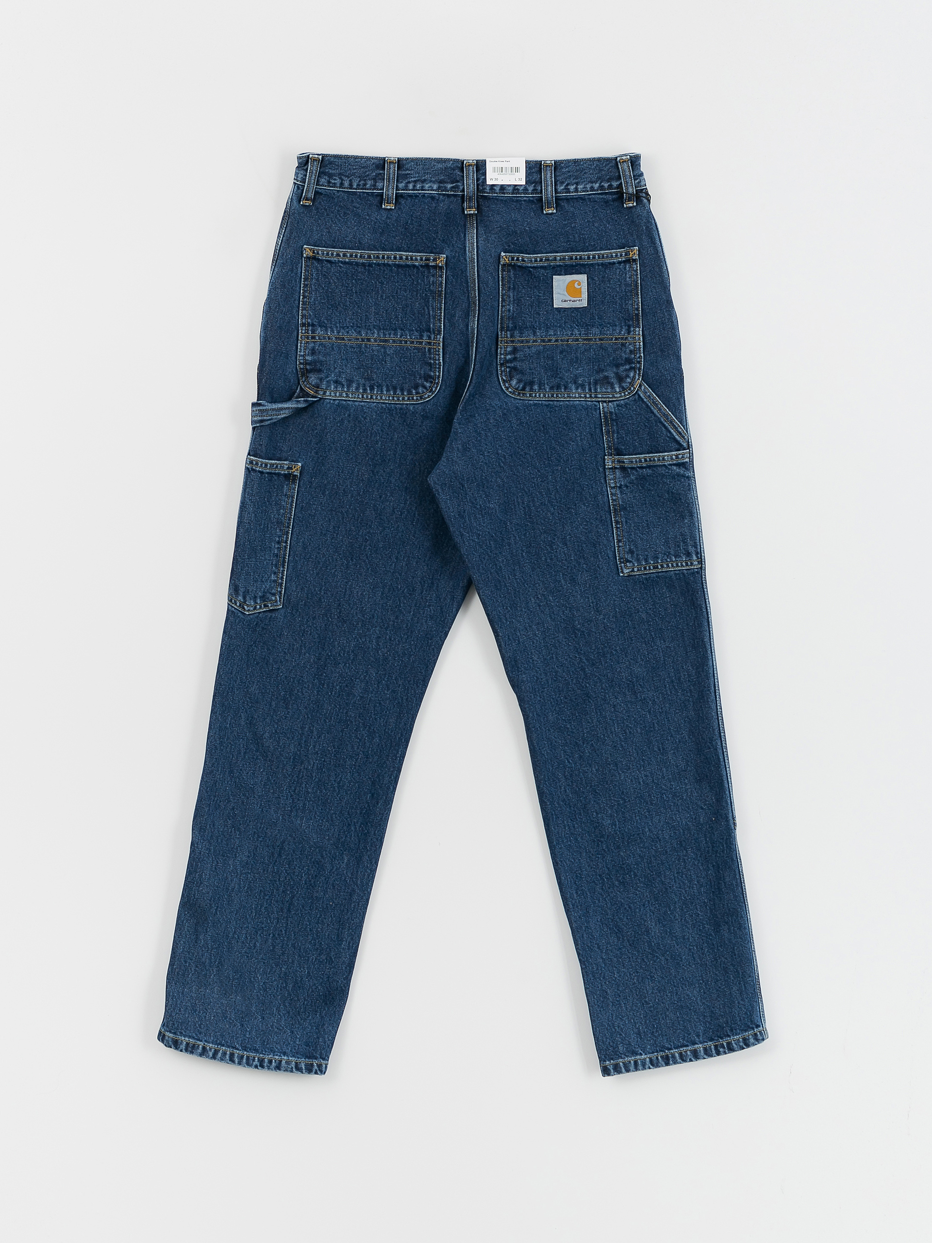 Pantaloni Carhartt WIP Double Knee (blue)
