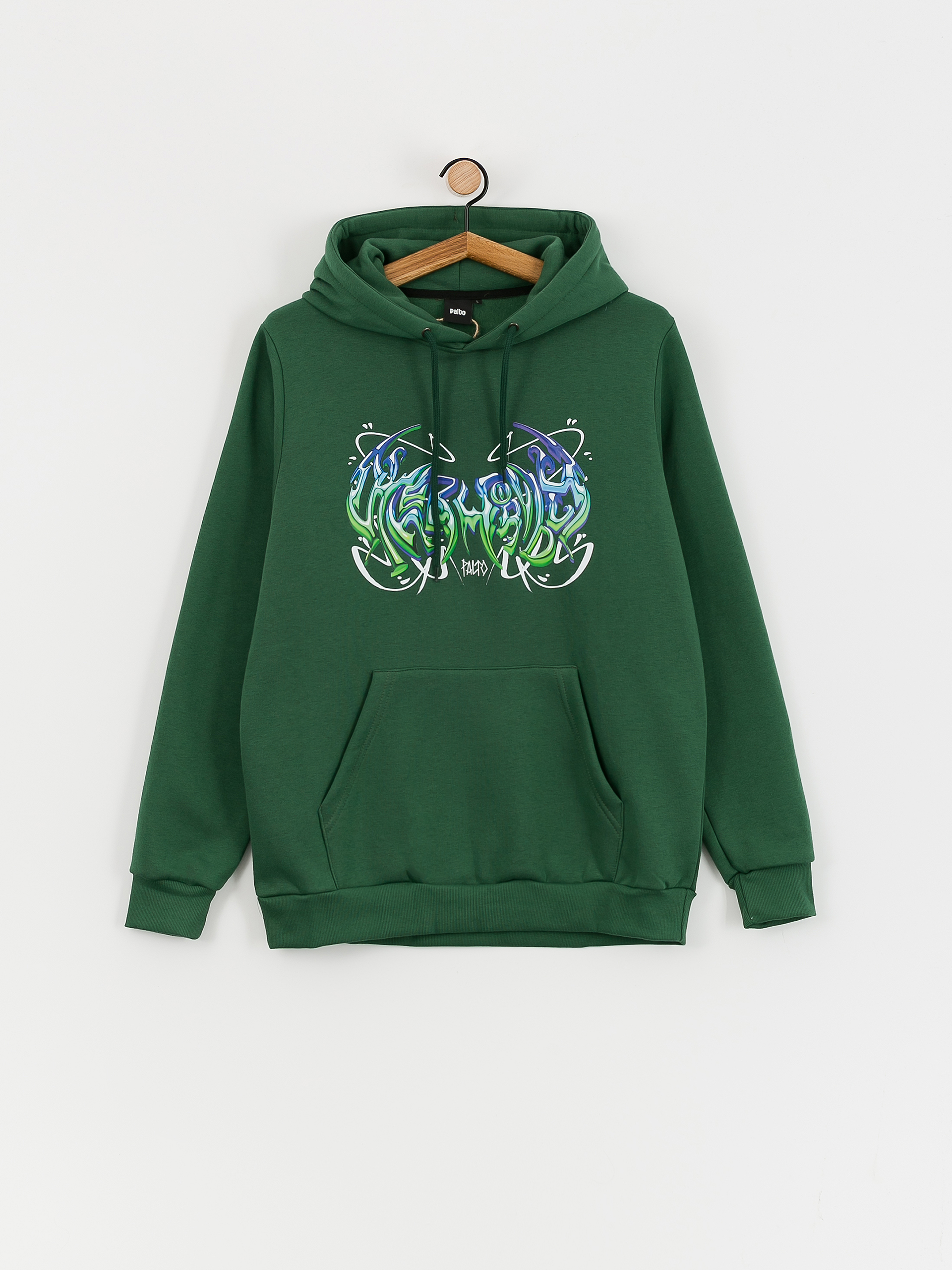 Hanorac cu glugă Palto Scifi HD (green)