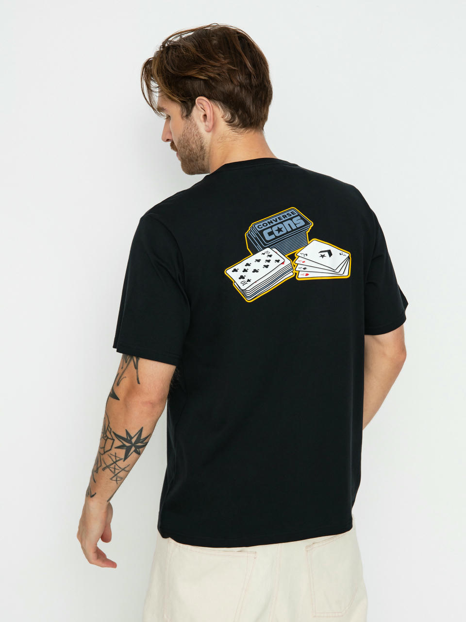 Tricou Converse Cons Card Skate (black)