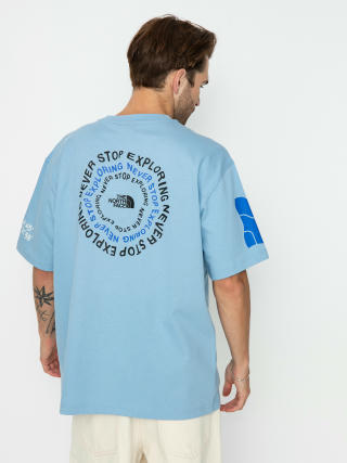 Tricou The North Face Nse Graphic (steel blue)
