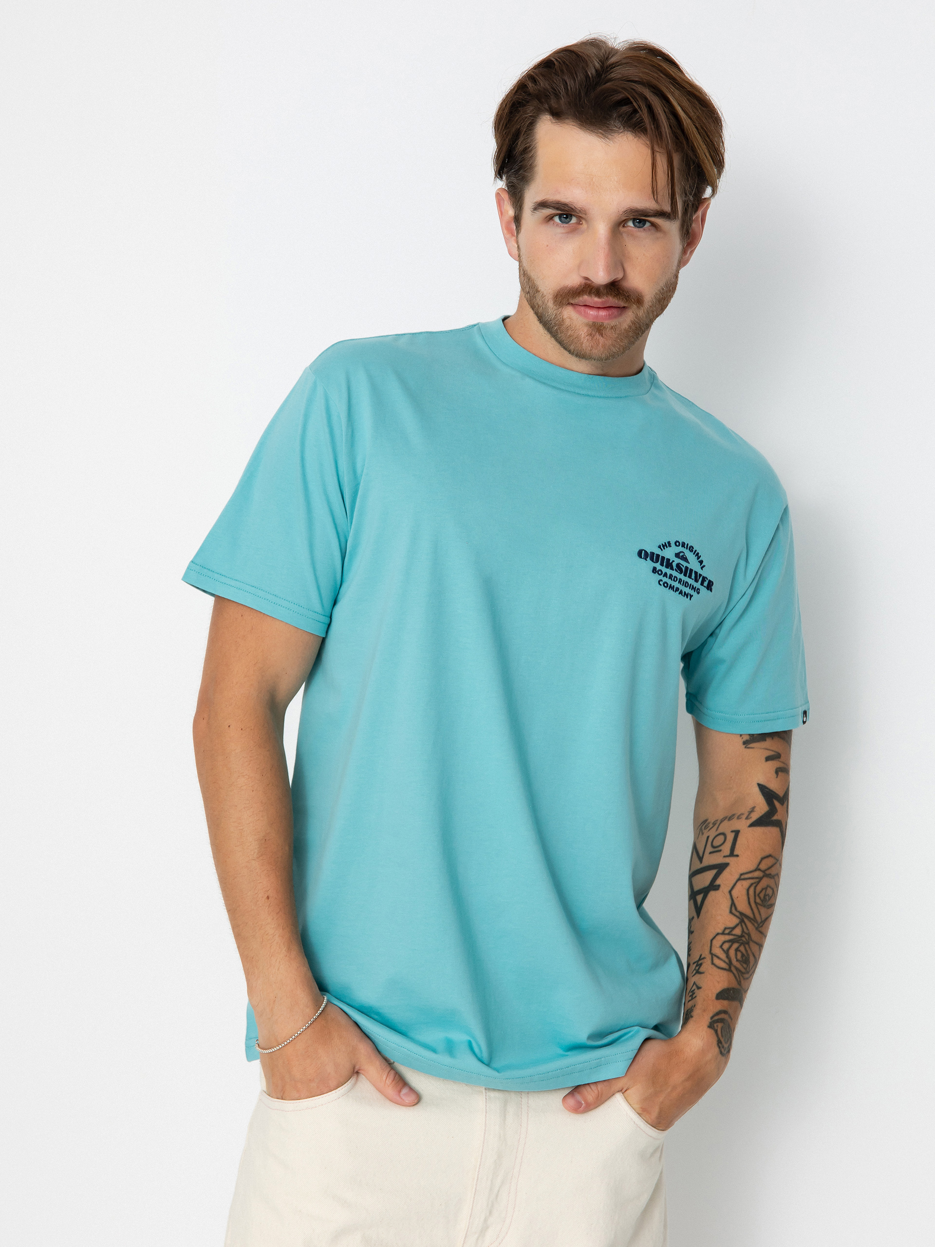 Tricou Quiksilver Tradesmith (marine blue)