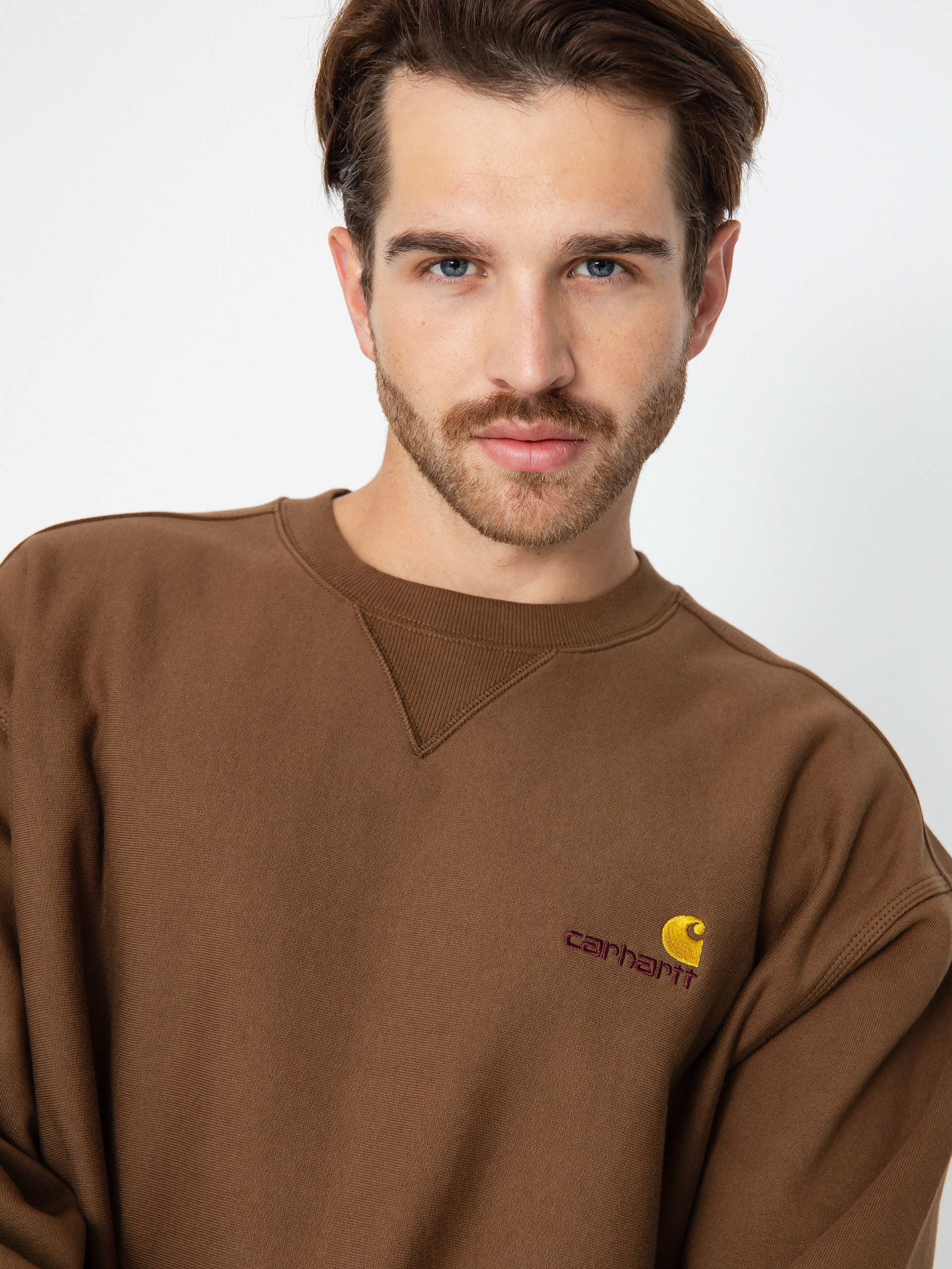 Hanorac Carhartt WIP American Script (lumber)