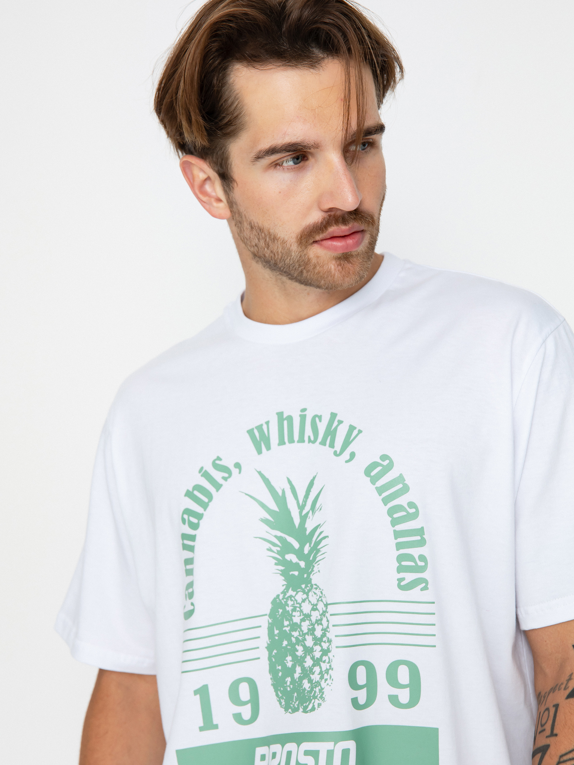 Tricou Prosto Blazzy (white)