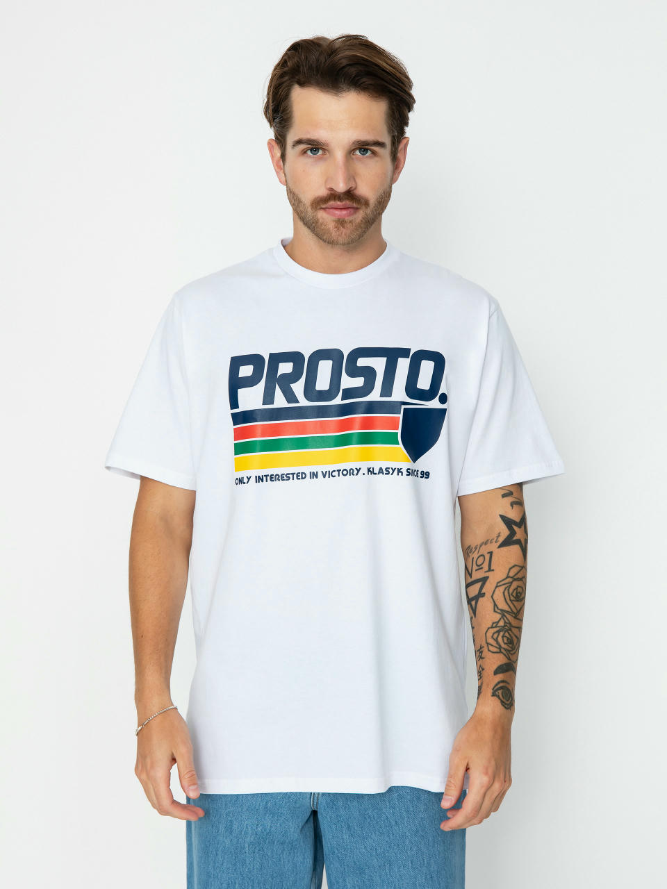 Tricou Prosto Fruiz (white)