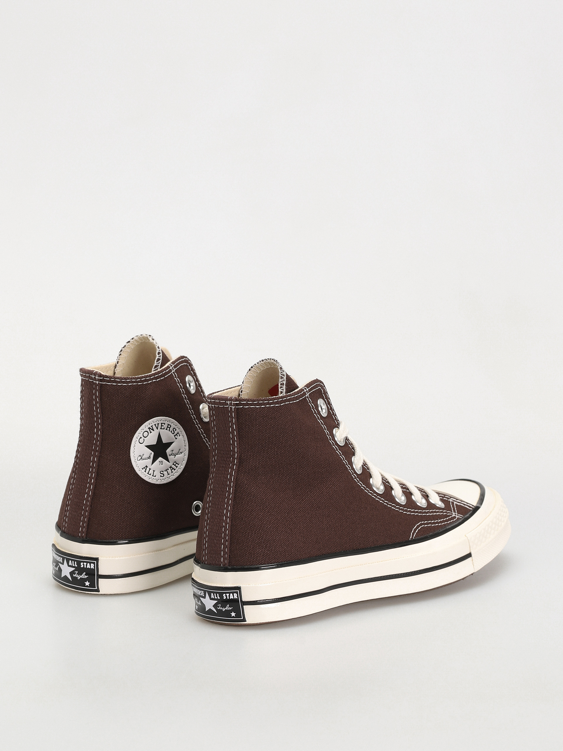 Teniși Converse Chuck 70 Hi - maro (dark chocolate/black)