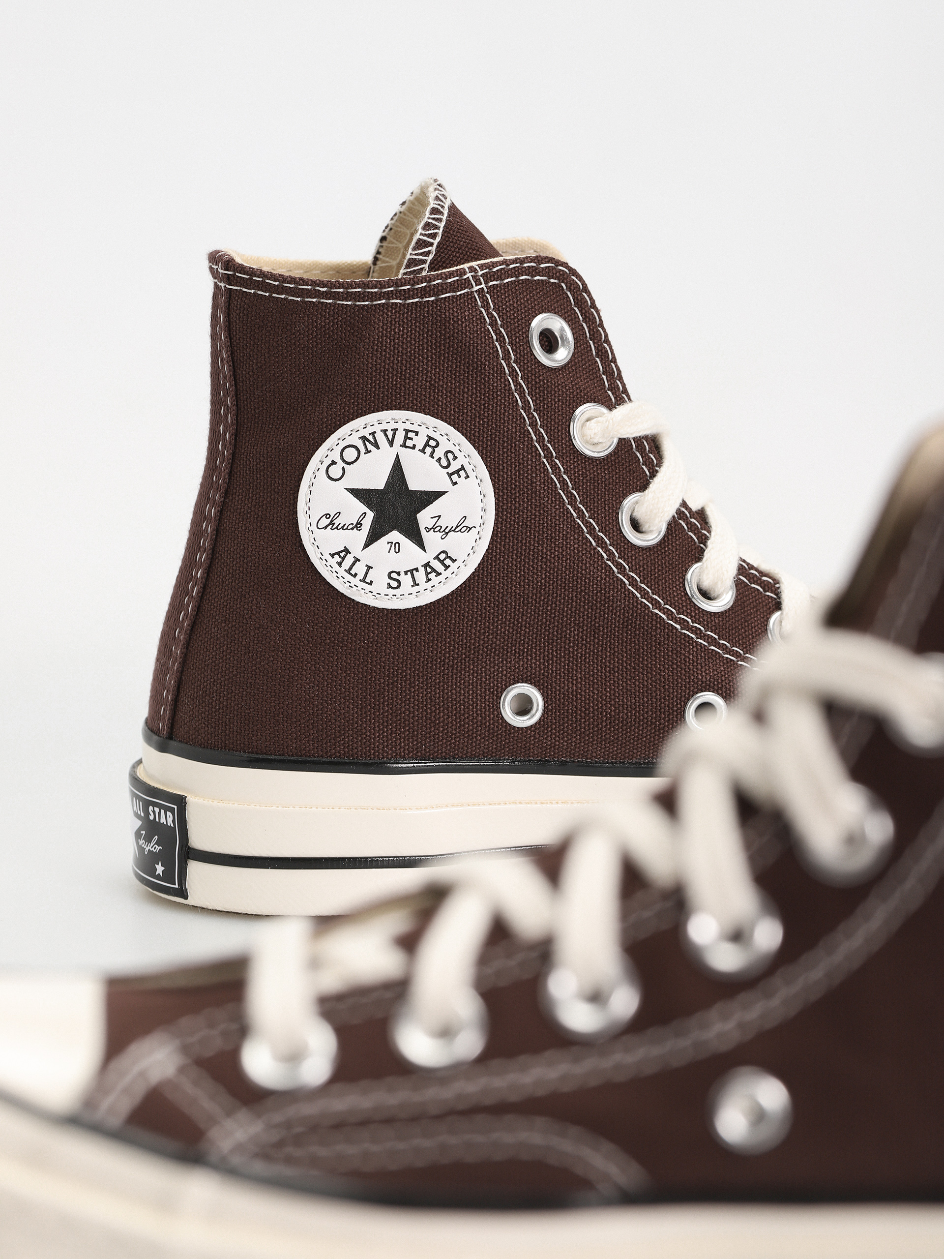 Teniși Converse Chuck 70 Hi (dark chocolate/black)