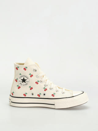 Teniși Converse Chuck 70 Hi Wmn (khaki/off white)