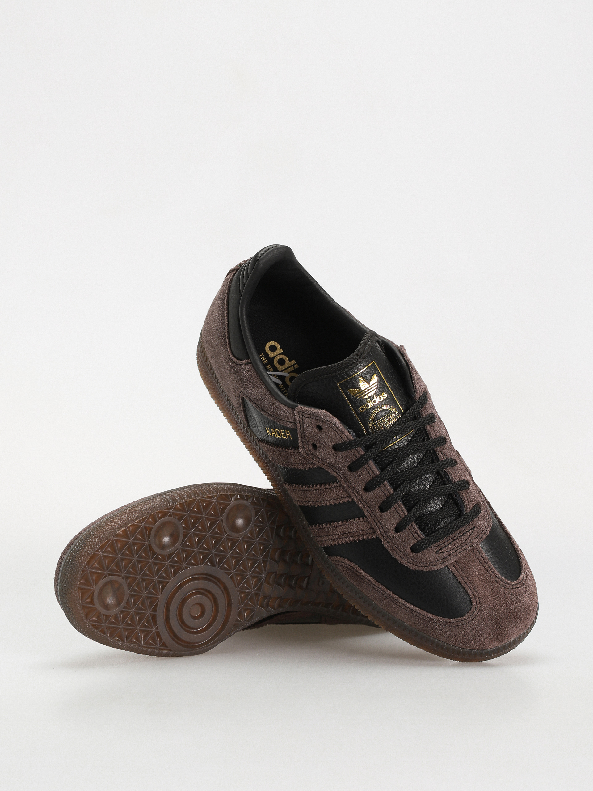 Pantofi adidas Samba ADV X Kader (cblack/brown/gum5)