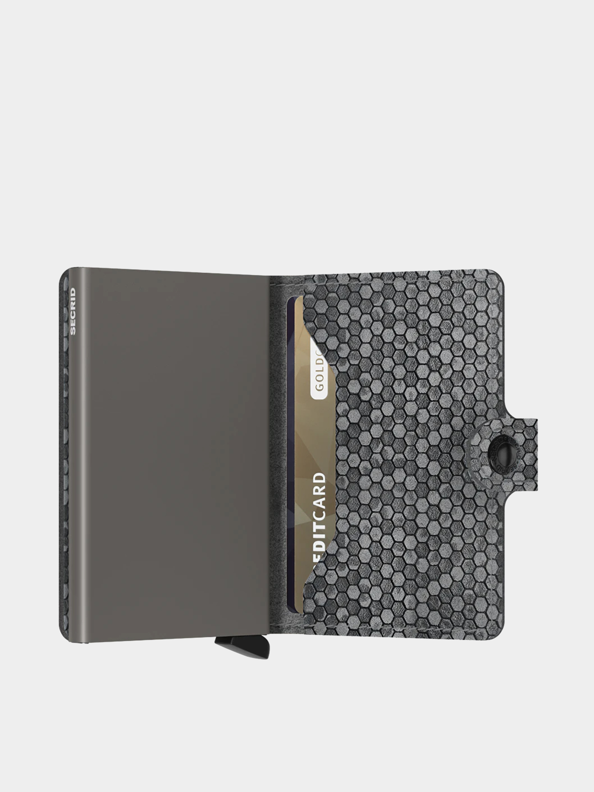 Portofel Secrid Miniwallet (hexagon grey)