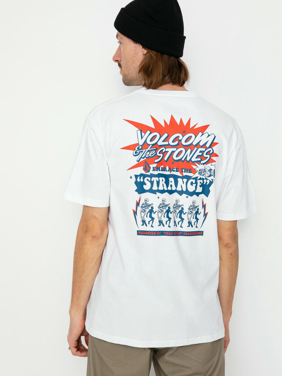 Tricou Volcom Strange Relics Bsc (white)