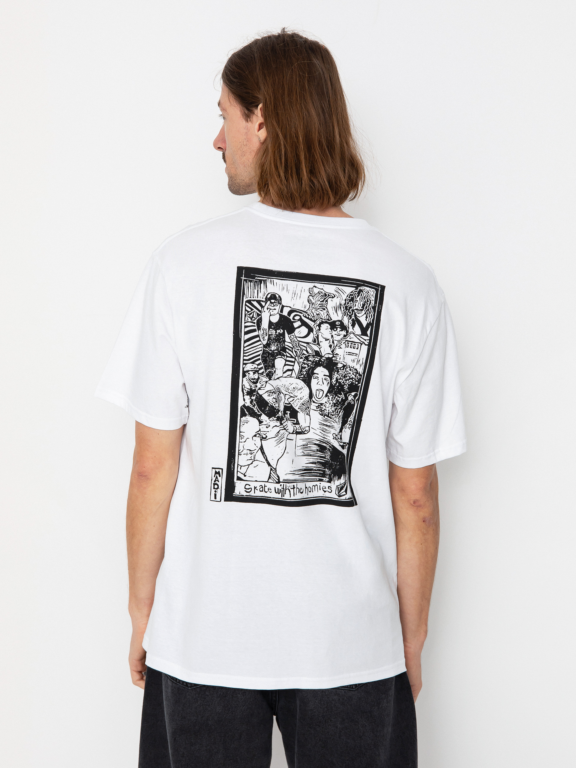 Tricou Volcom Maditi Bsc (white)