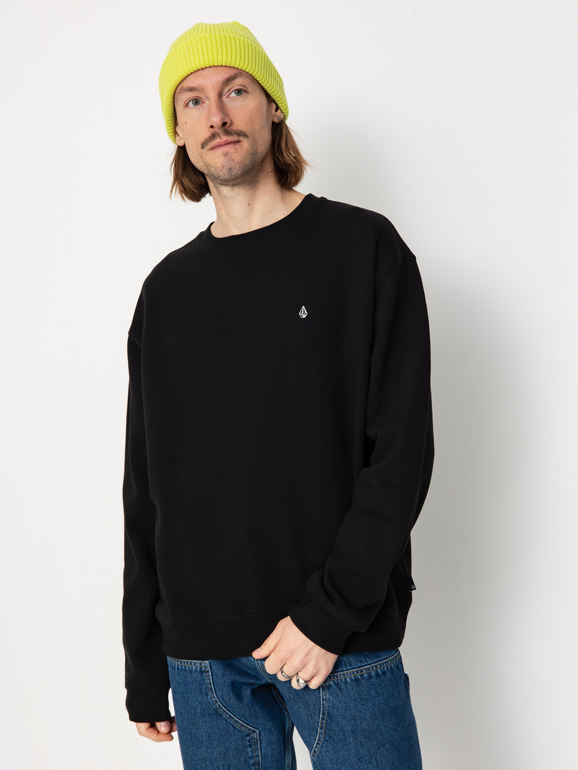 Hanorac Volcom Single Stone Crew (black)