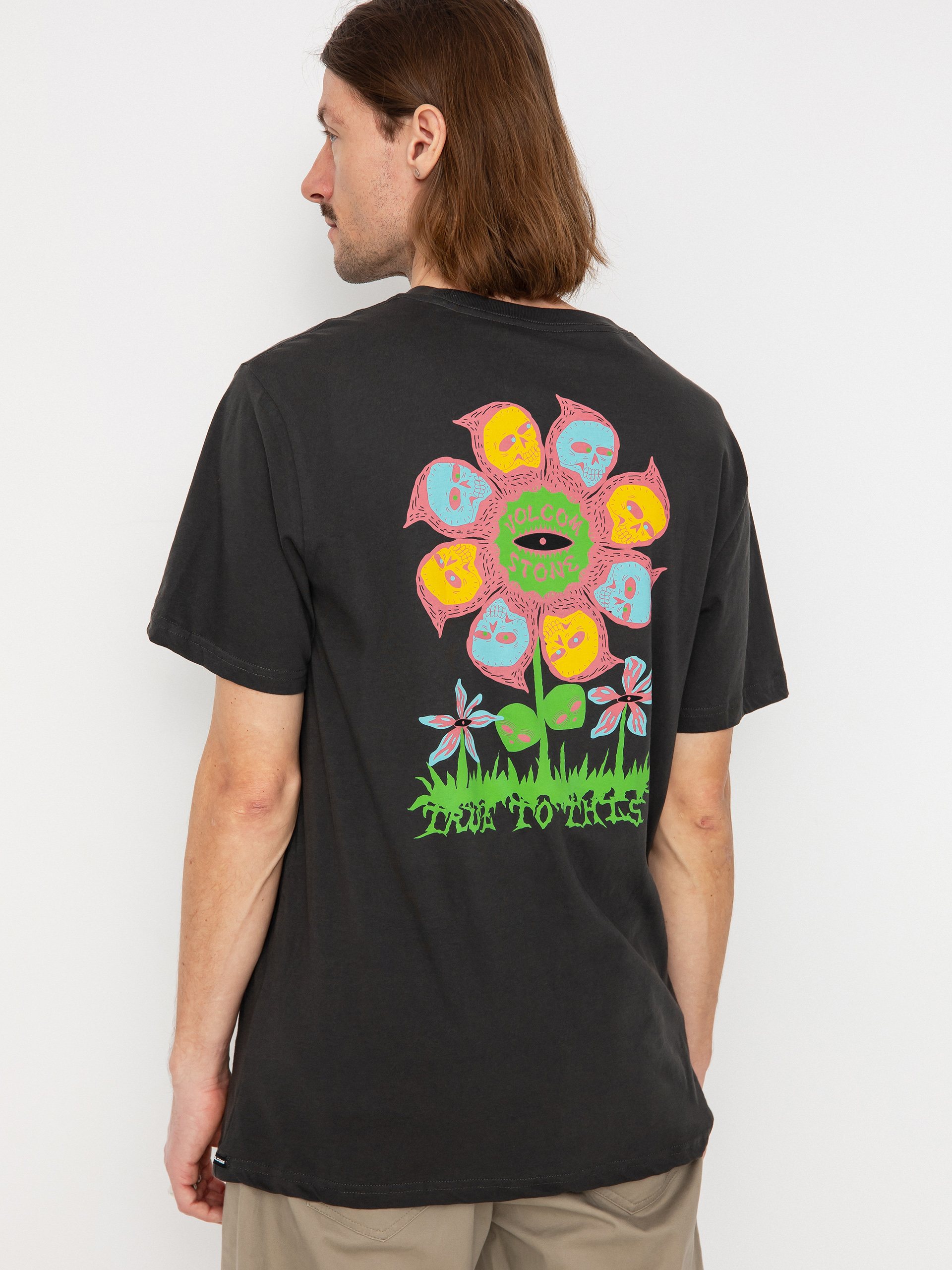 Tricou Volcom Flower Budz Fty (stealth)