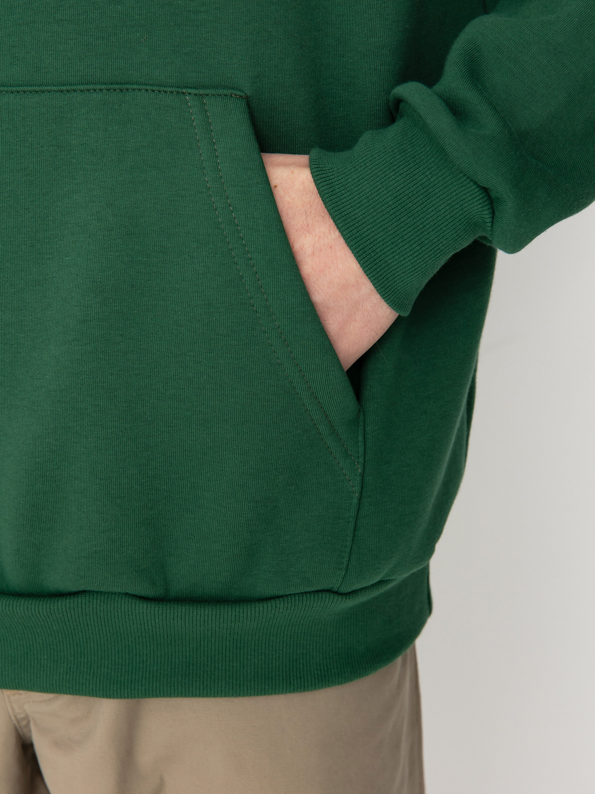 Hanorac cu glugă Palto Scifi HD (green)