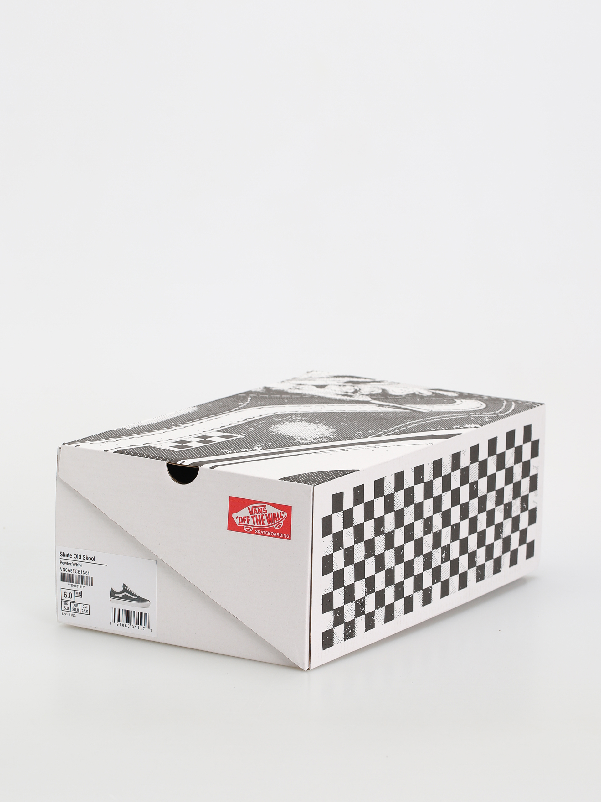 Pantofi Vans Skate Old Skool (pewter/white)