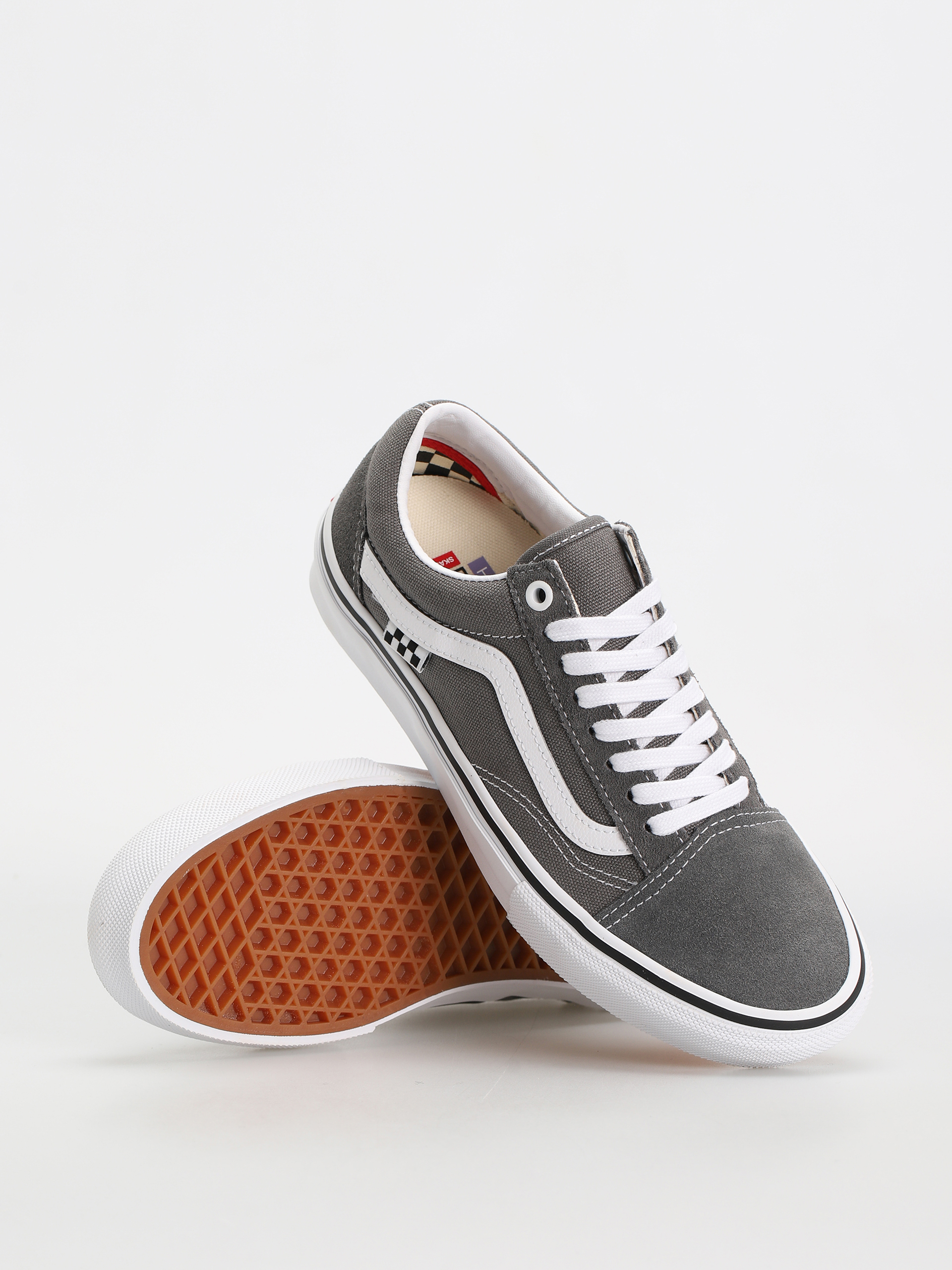 Pantofi Vans Skate Old Skool (pewter/white)