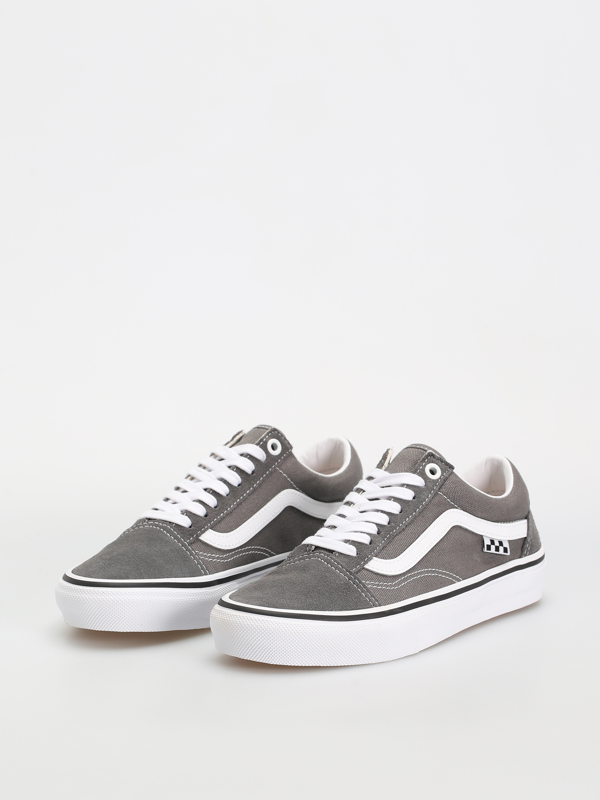 Pantofi Vans Skate Old Skool (pewter/white)
