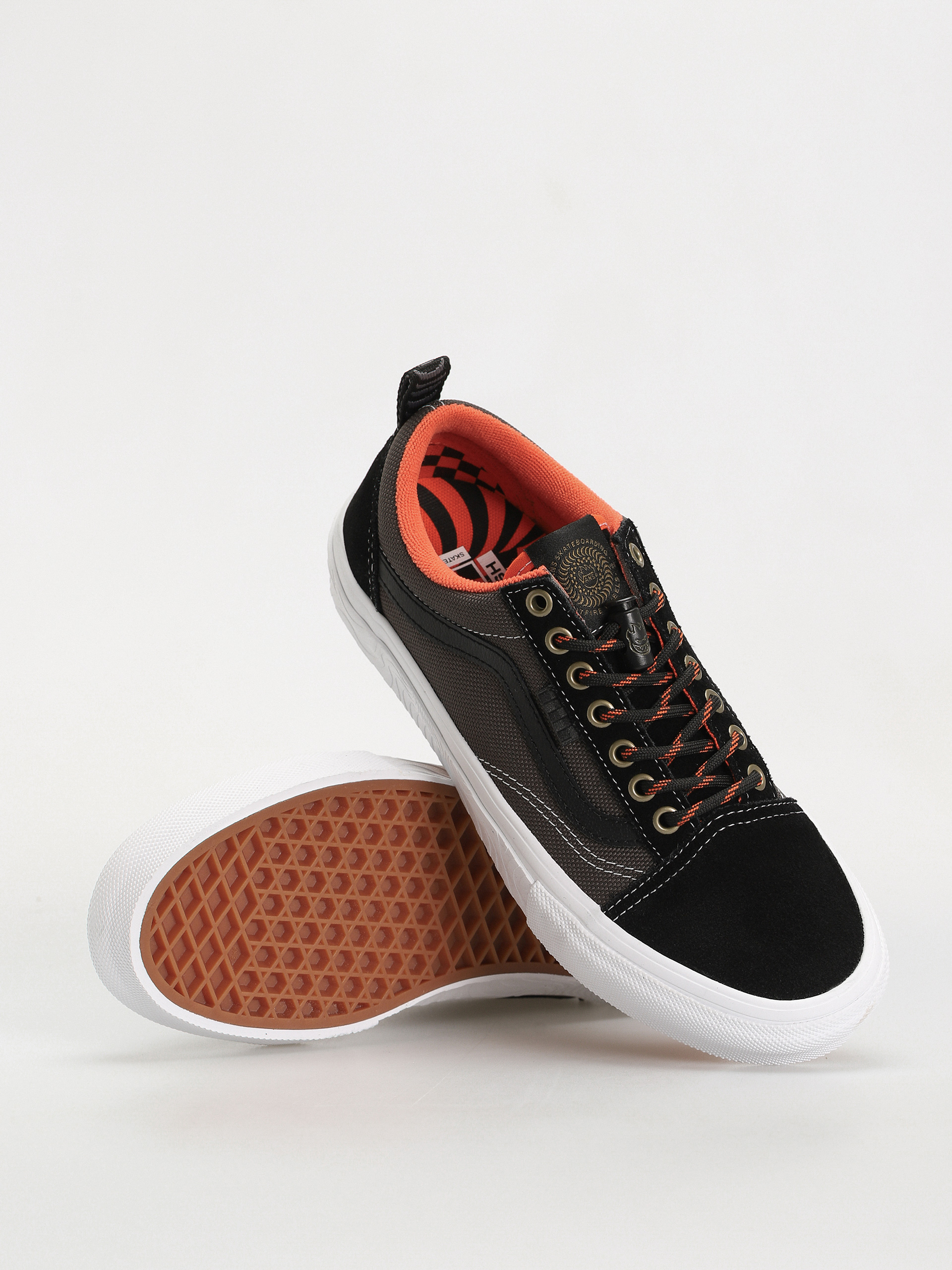 Pantofi Vans X Spitfire Skate Old Skool (spitfire black/flame)
