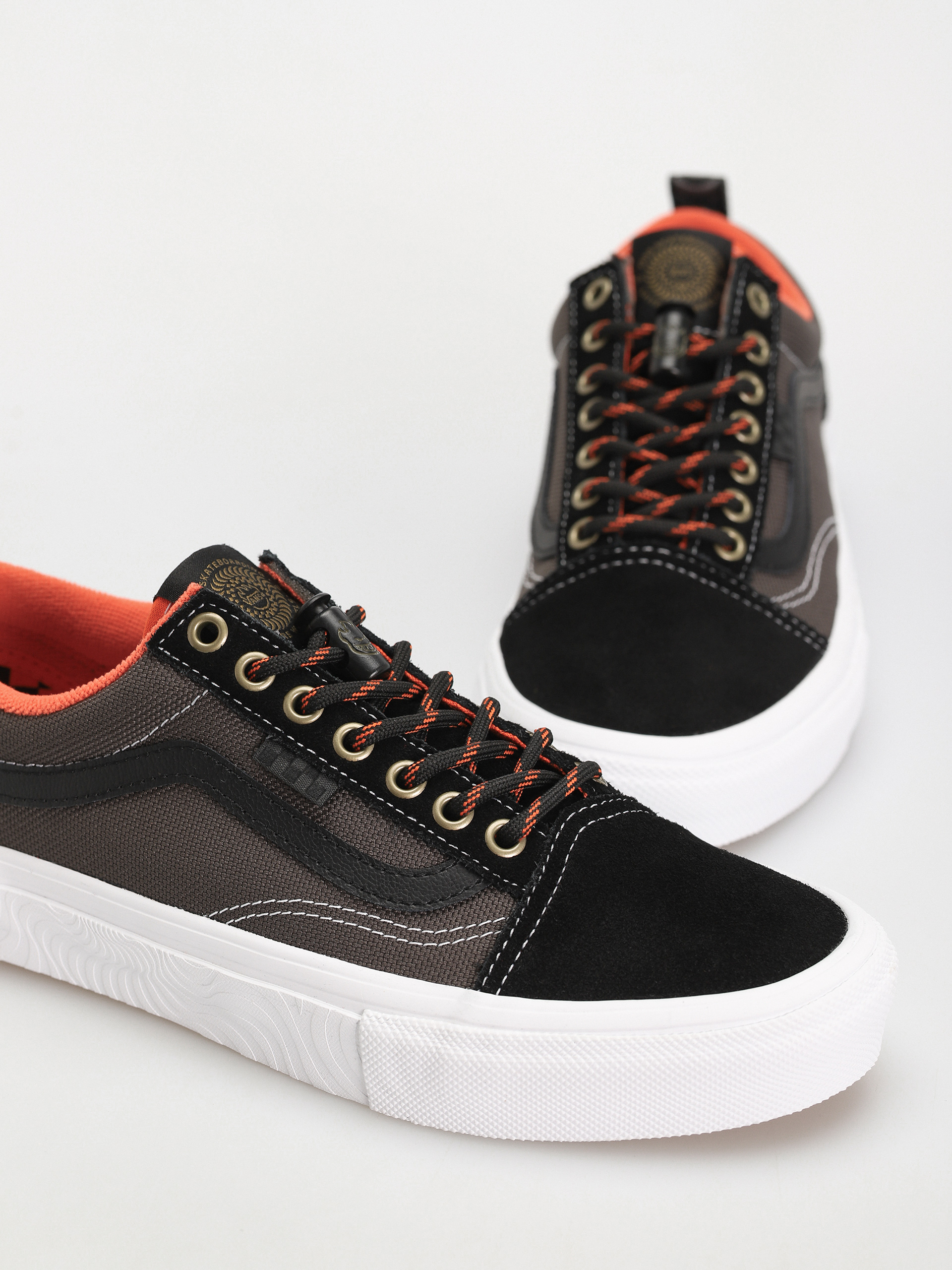 Pantofi Vans X Spitfire Skate Old Skool (spitfire black/flame)