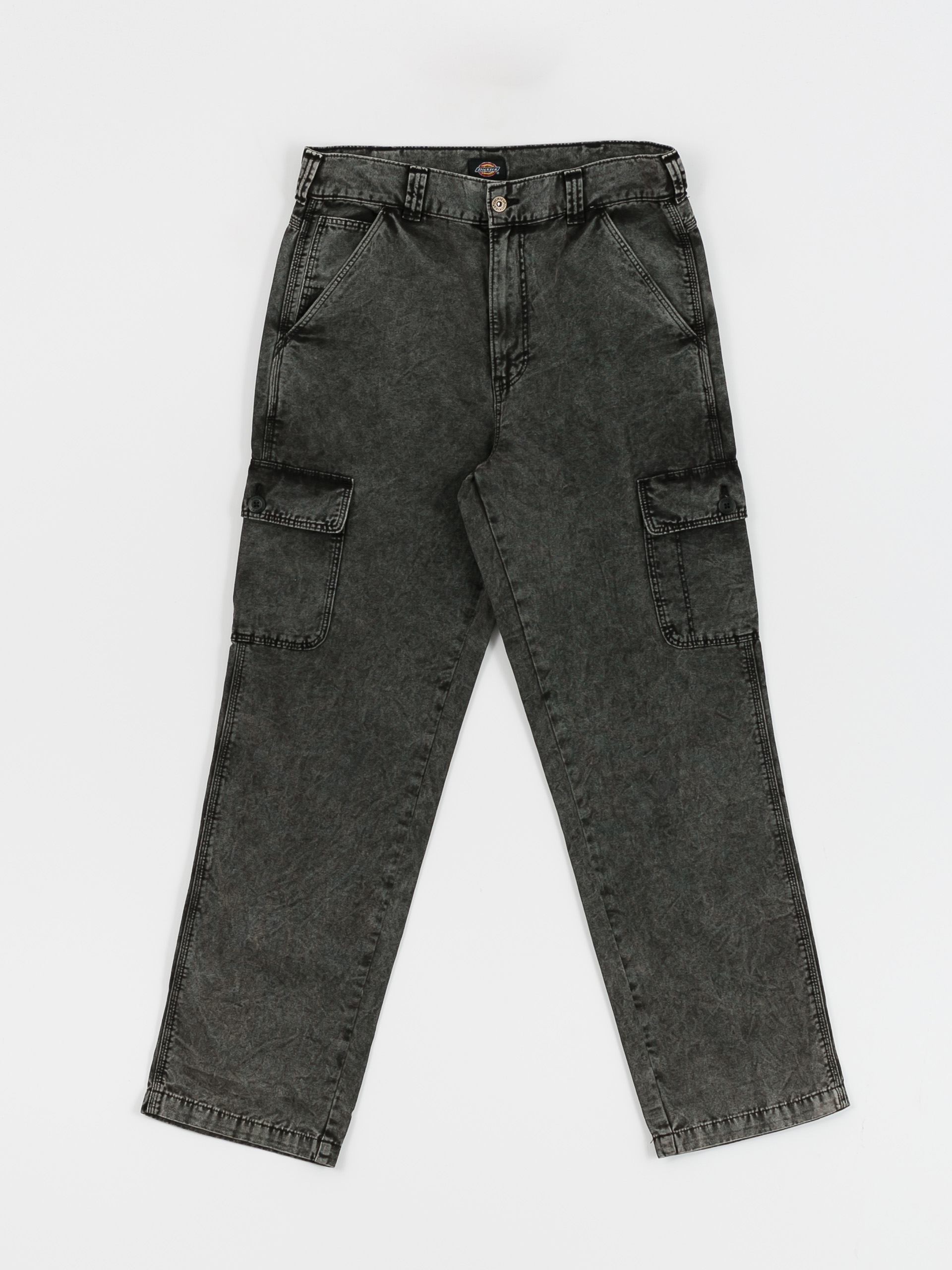 Pantaloni Dickies Newington (dble dye/acid wash black)