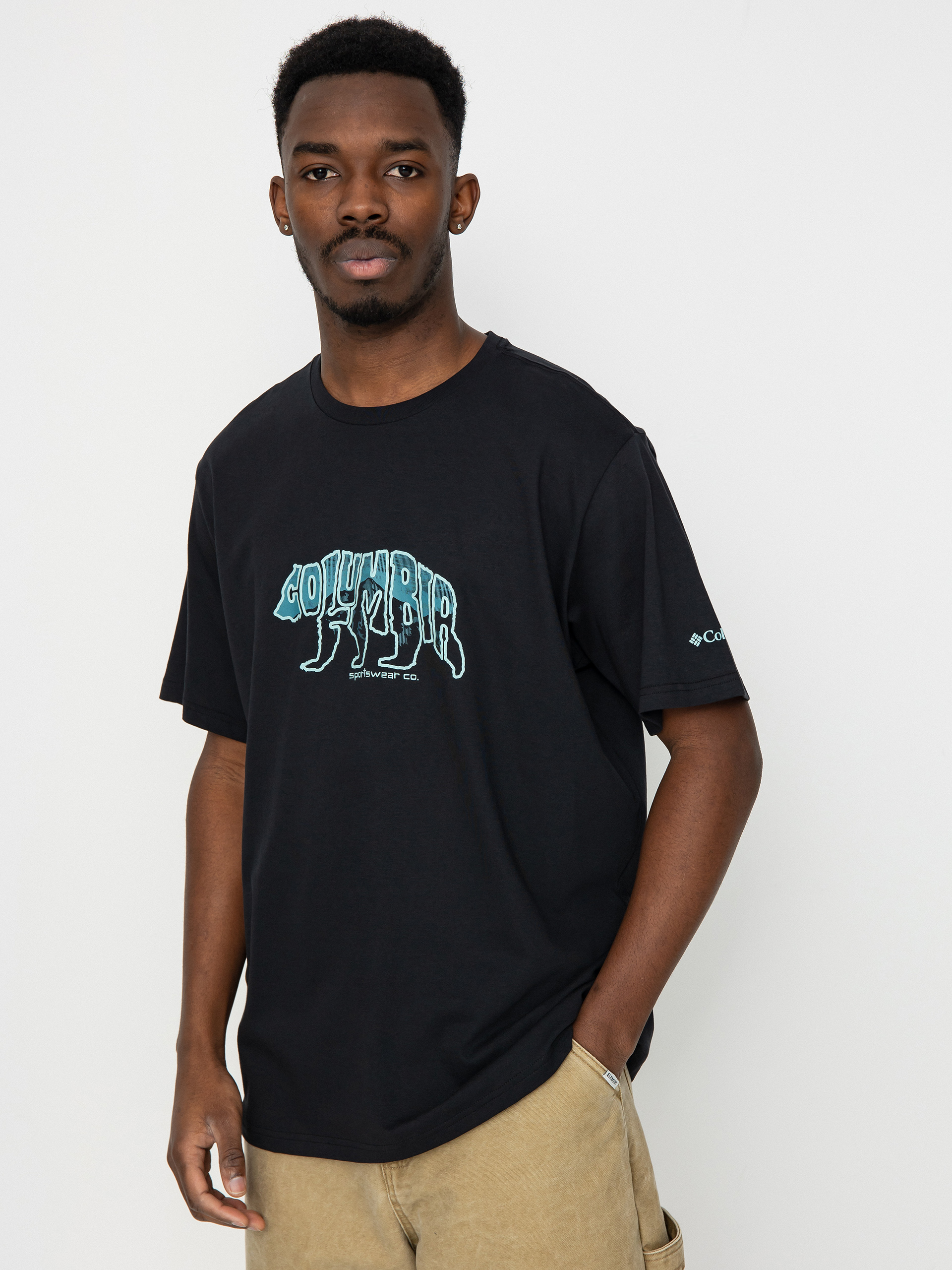 Tricou Columbia Rockaway River (black/bearly stroll)