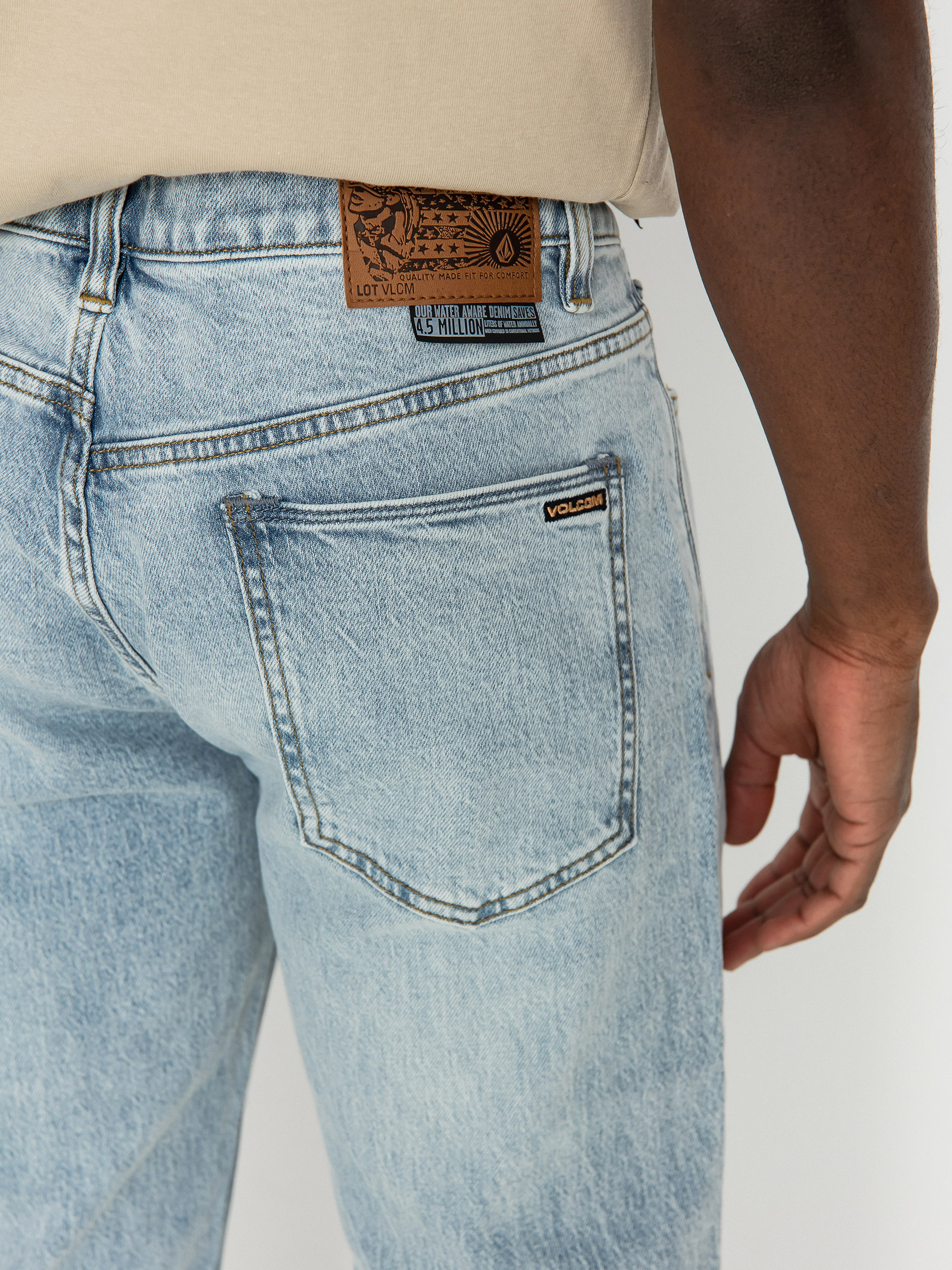 Pantaloni Volcom Solver Denim (heavy worn faded)