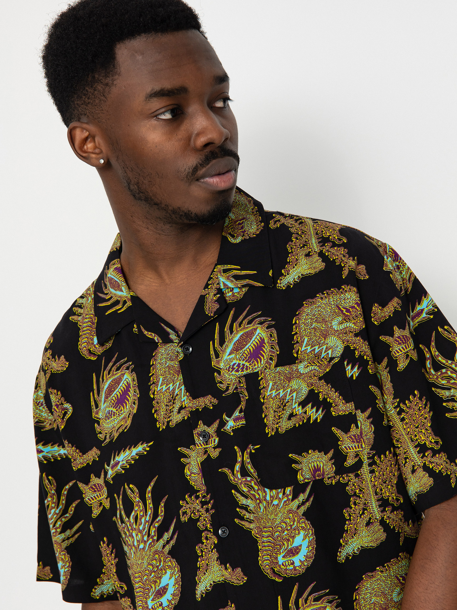 Cămașă Volcom Fa Tetsunori (black)