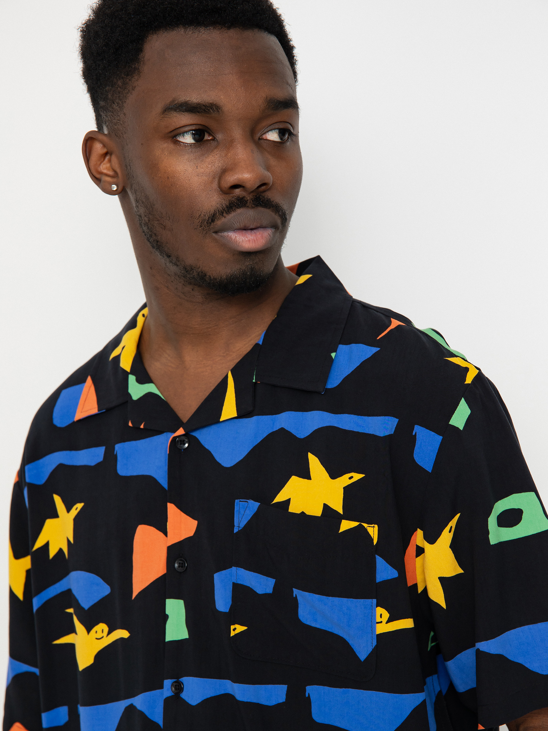 Cămașă Volcom Fa Arthur Longo (black)