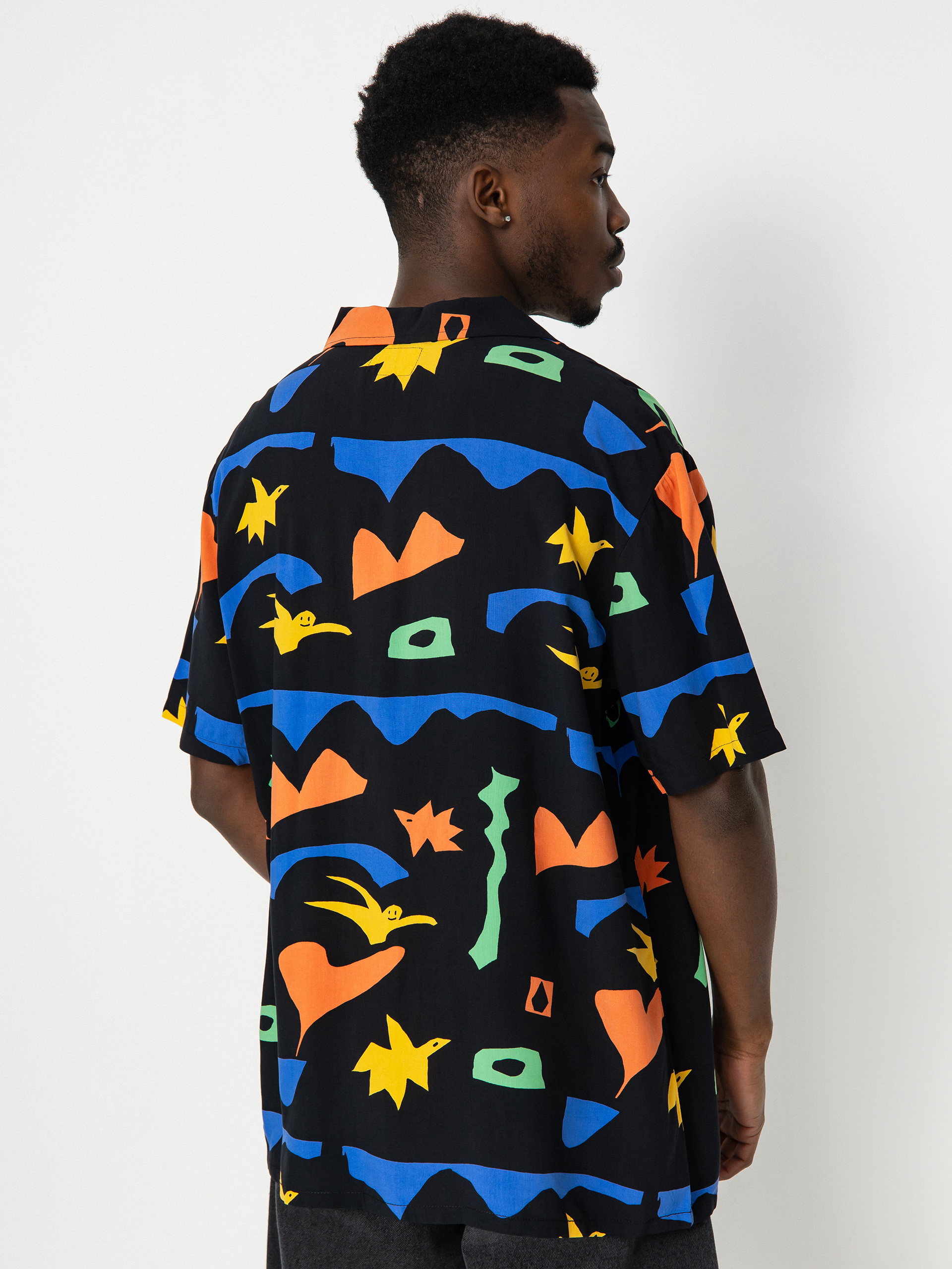 Cămașă Volcom Fa Arthur Longo (black)